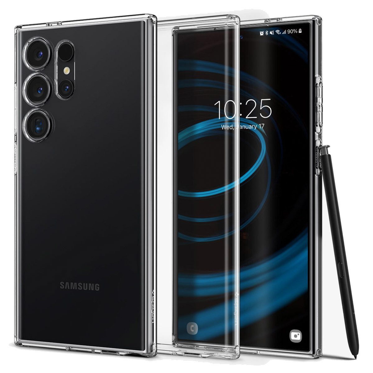 Spigen Backcover Spigen Liquid Crystal Case für das Samsung Galaxy S24 Ultra - Crystal