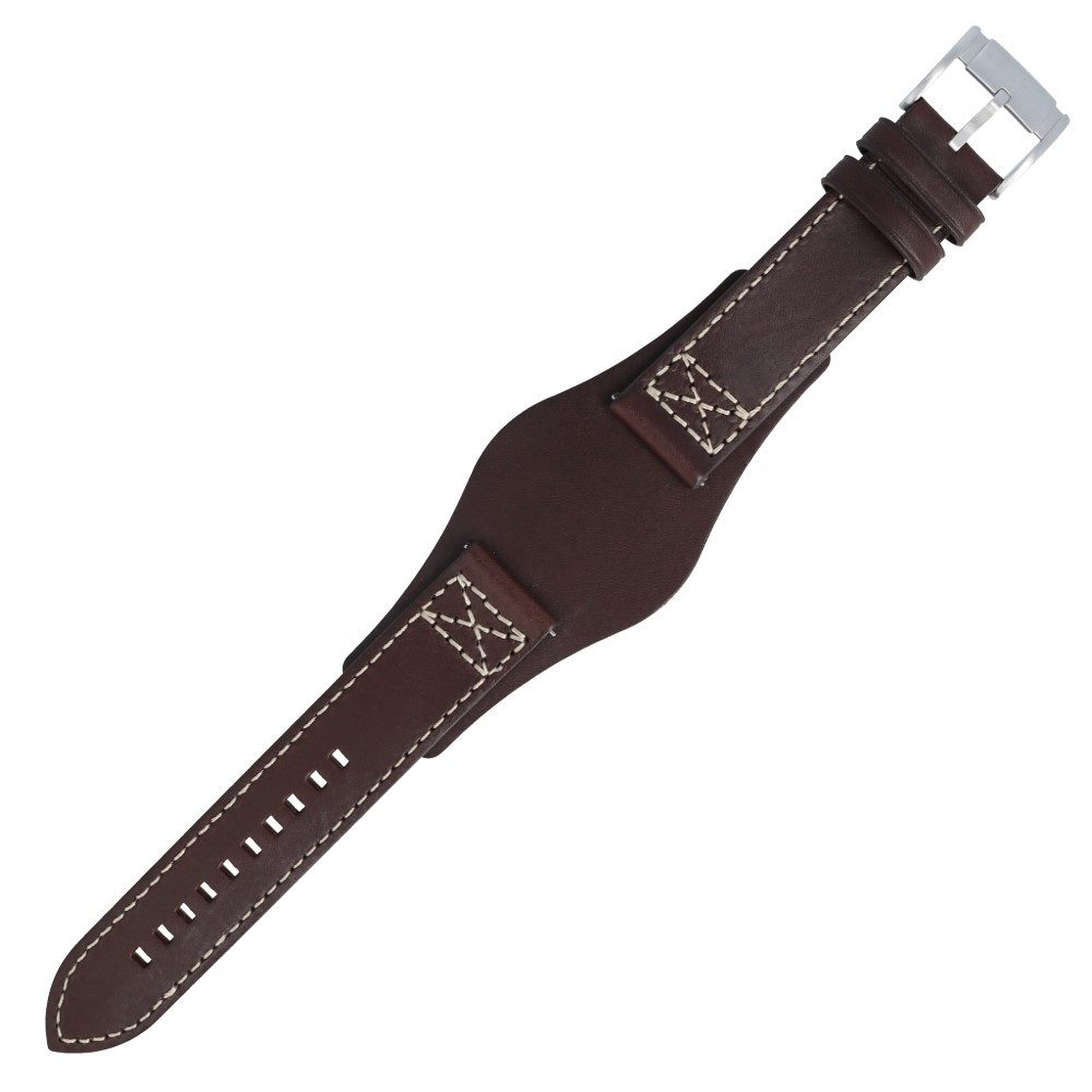 Fossil Uhrenarmband 22mm Leder Braun CH-2599 LB-CH2599