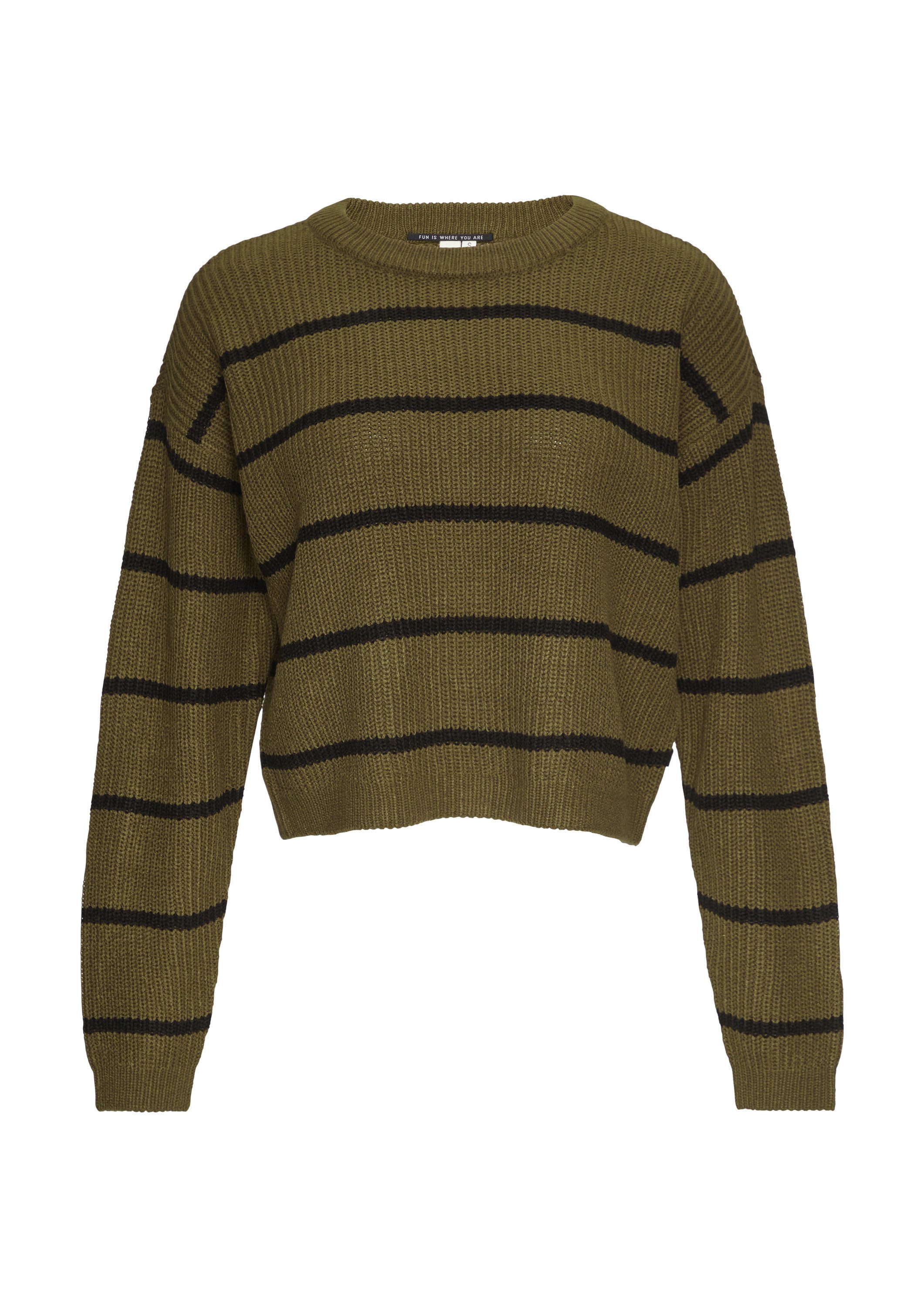 khaki/black stripes