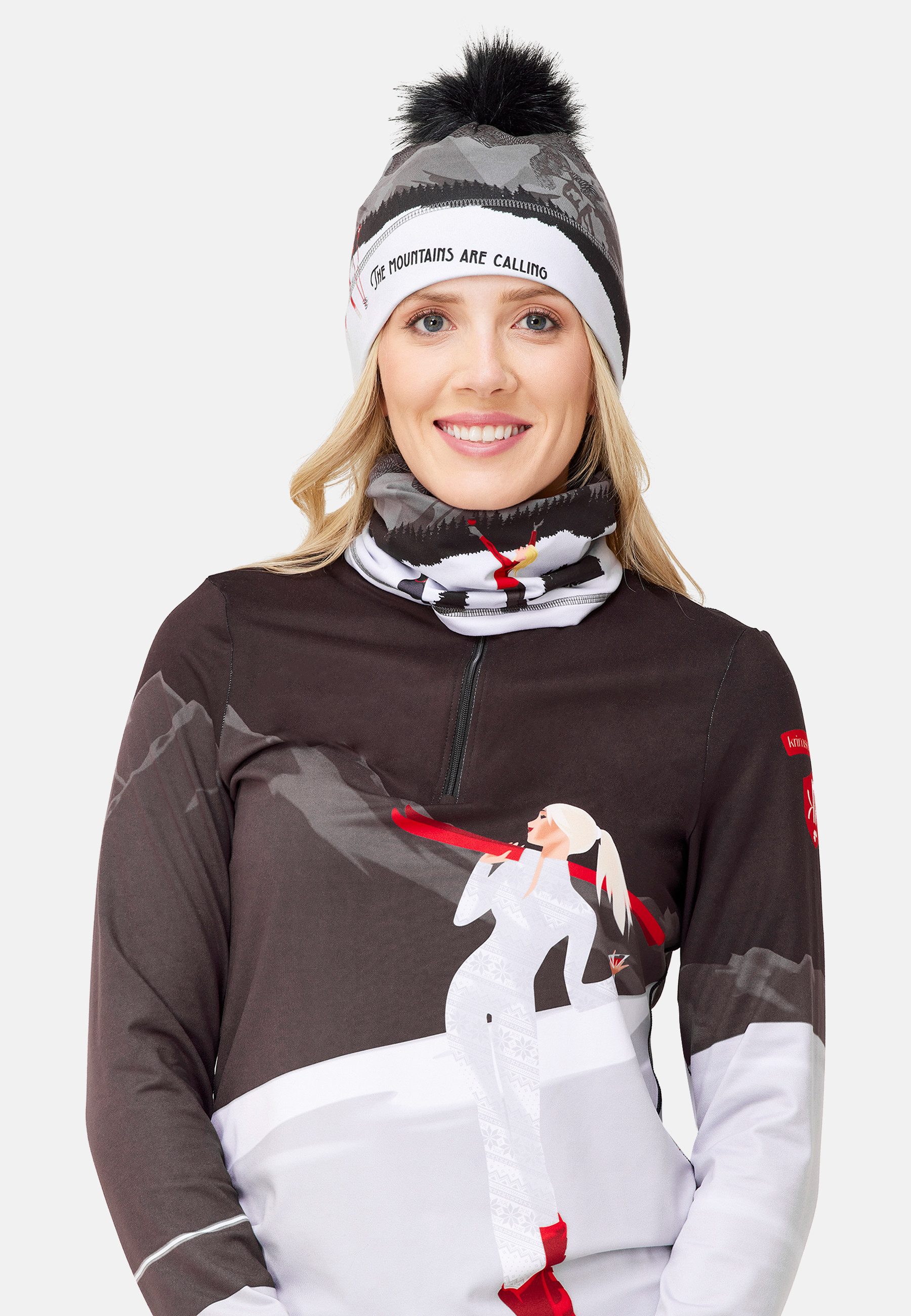Krimson Klover Bommelmütze Multi Skiers günstig online kaufen