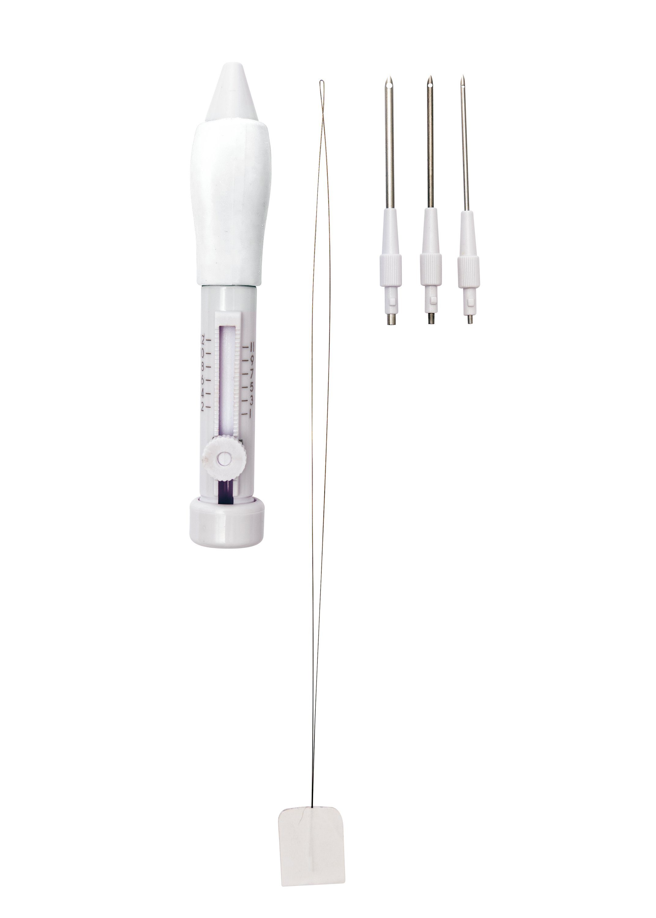 Rico Design Sticknadeln Sticktwist-Nadel-set Punch Needle, 13 cm