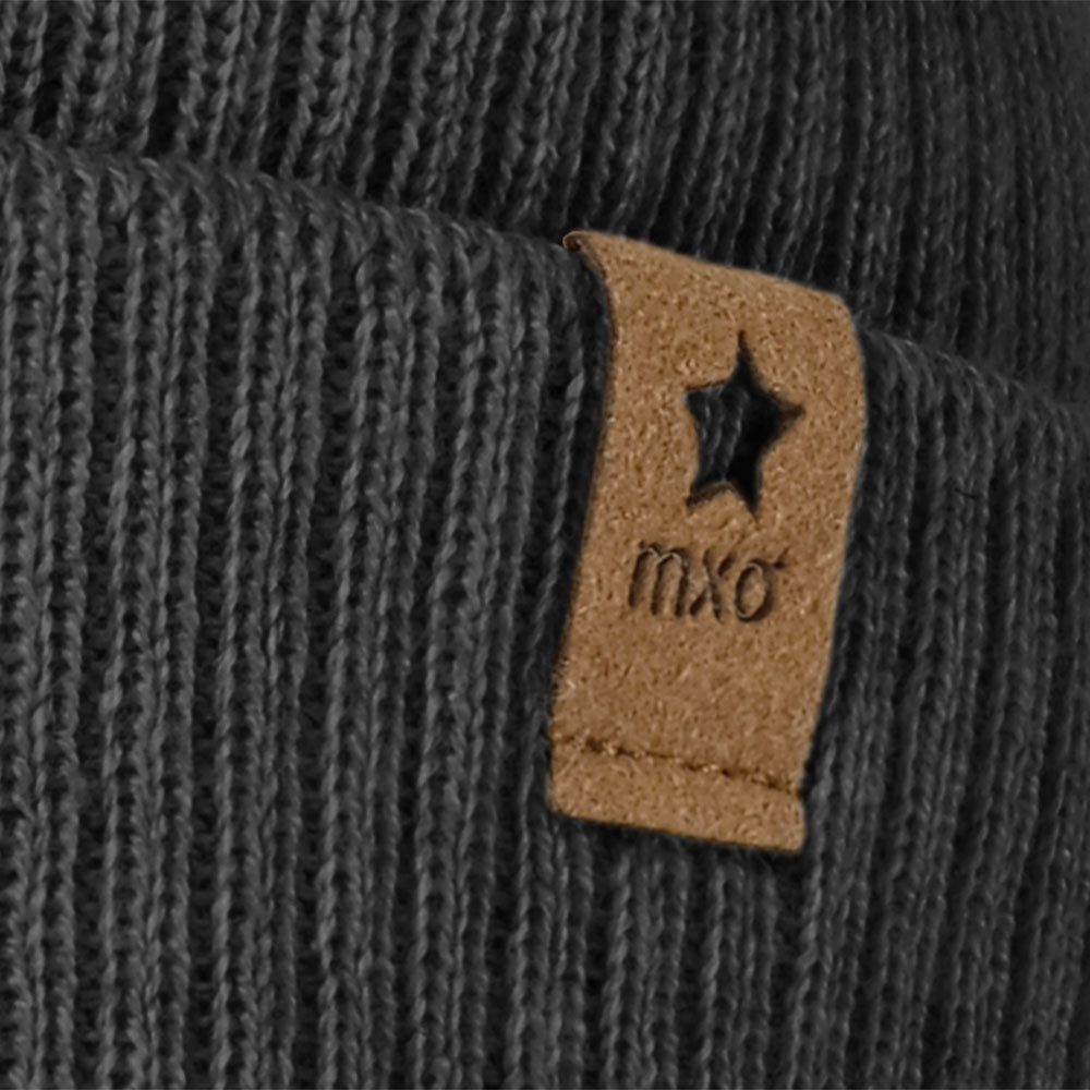 MAXIMO Beanie aus Baumwolle, wärmend, gefüttert, unifarben