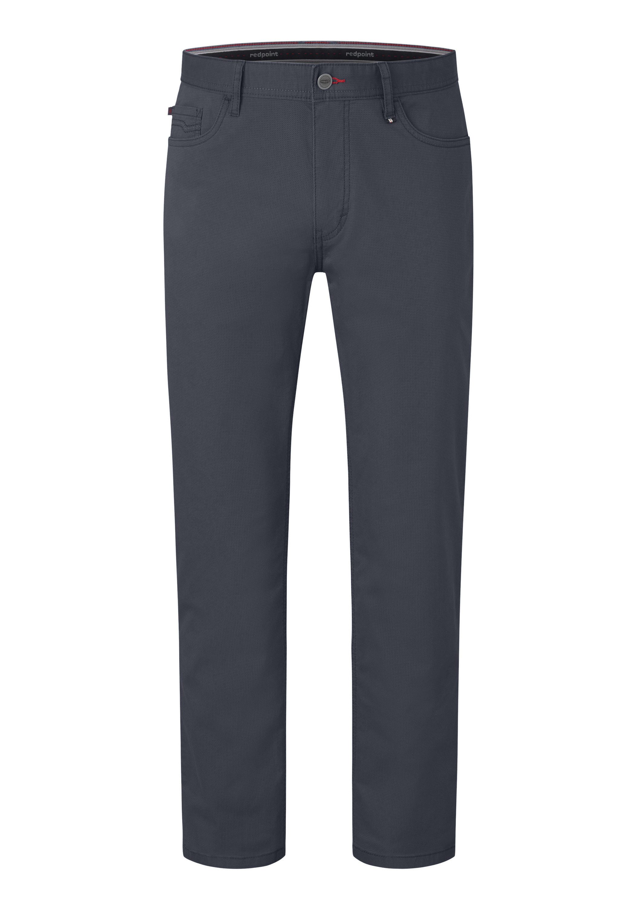Redpoint Stoffhose MONTREAL Relaxed Fit 5-Pocket Hose mit elastischem Bund günstig online kaufen