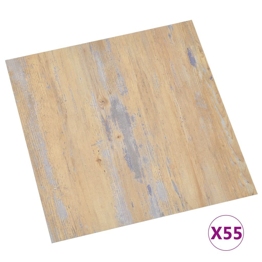 vidaXL Kunststoff-Fliesen, PVC-Fliesen Selbstklebend 55 Stk. günstig online kaufen