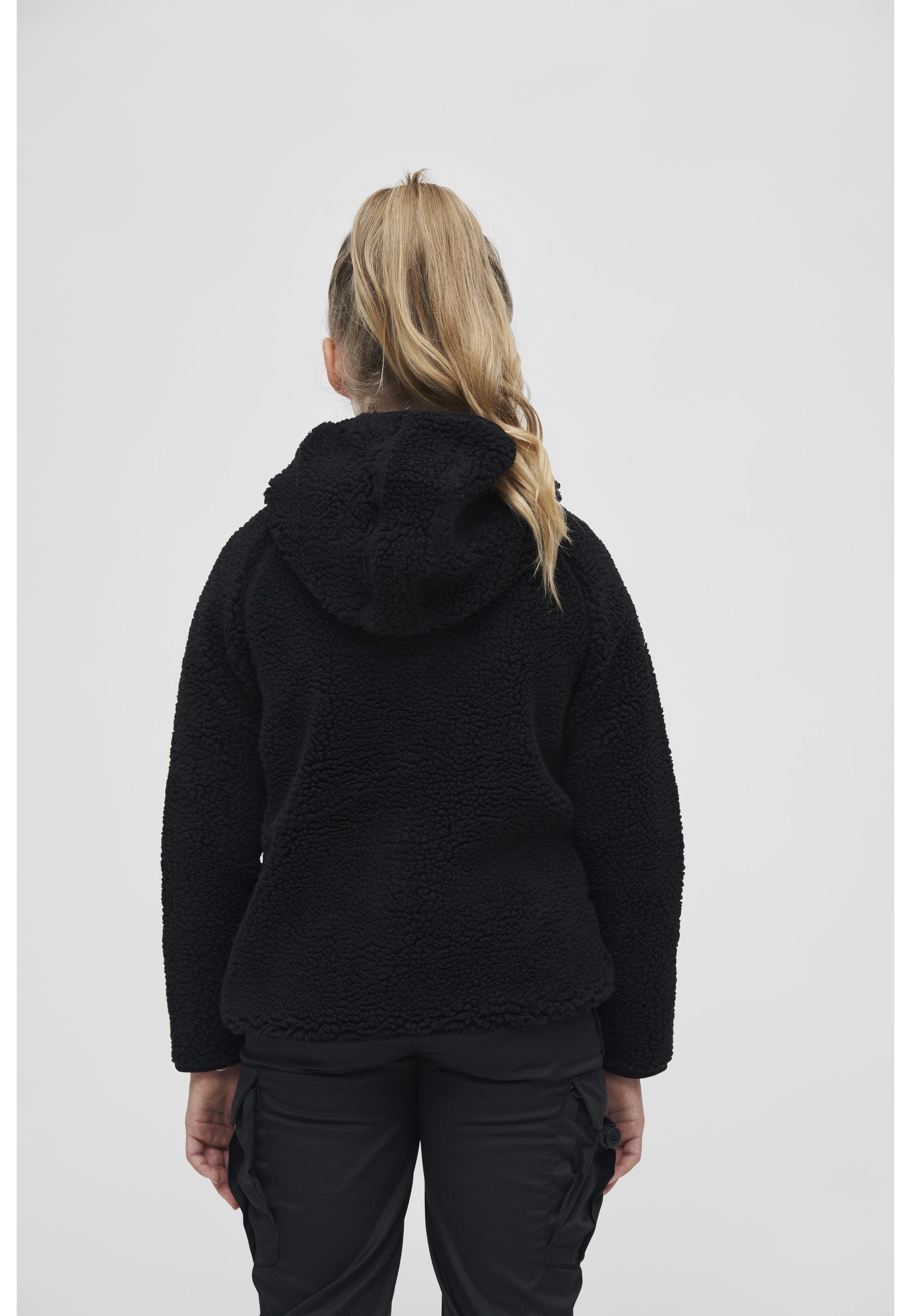Brandit Allwetterjacke Brandit Damen Kids Teddyfleecejacket Hood (1-St)