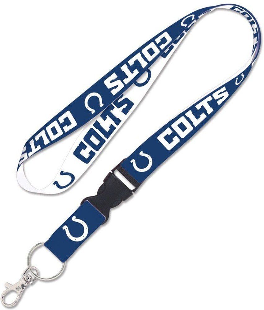 Indianapolis Colts Schlüsselanhänger Lanyard w/detachable Buckle
