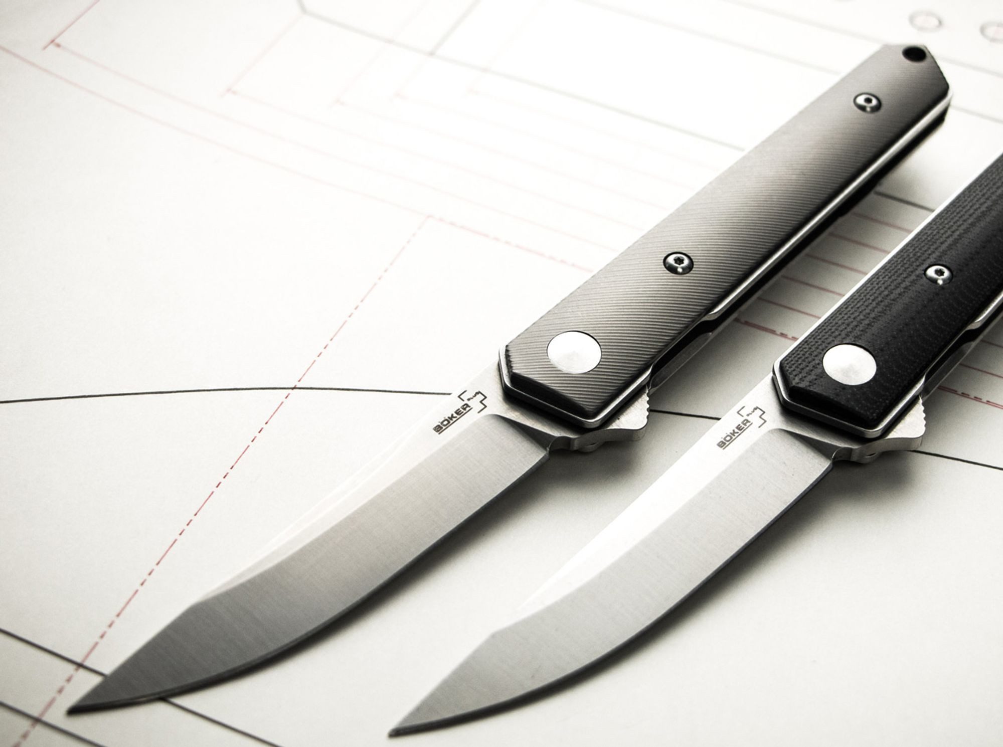Böker Plus Taschenmesser Böker Plus Kwaiken Mini Flipper Titan