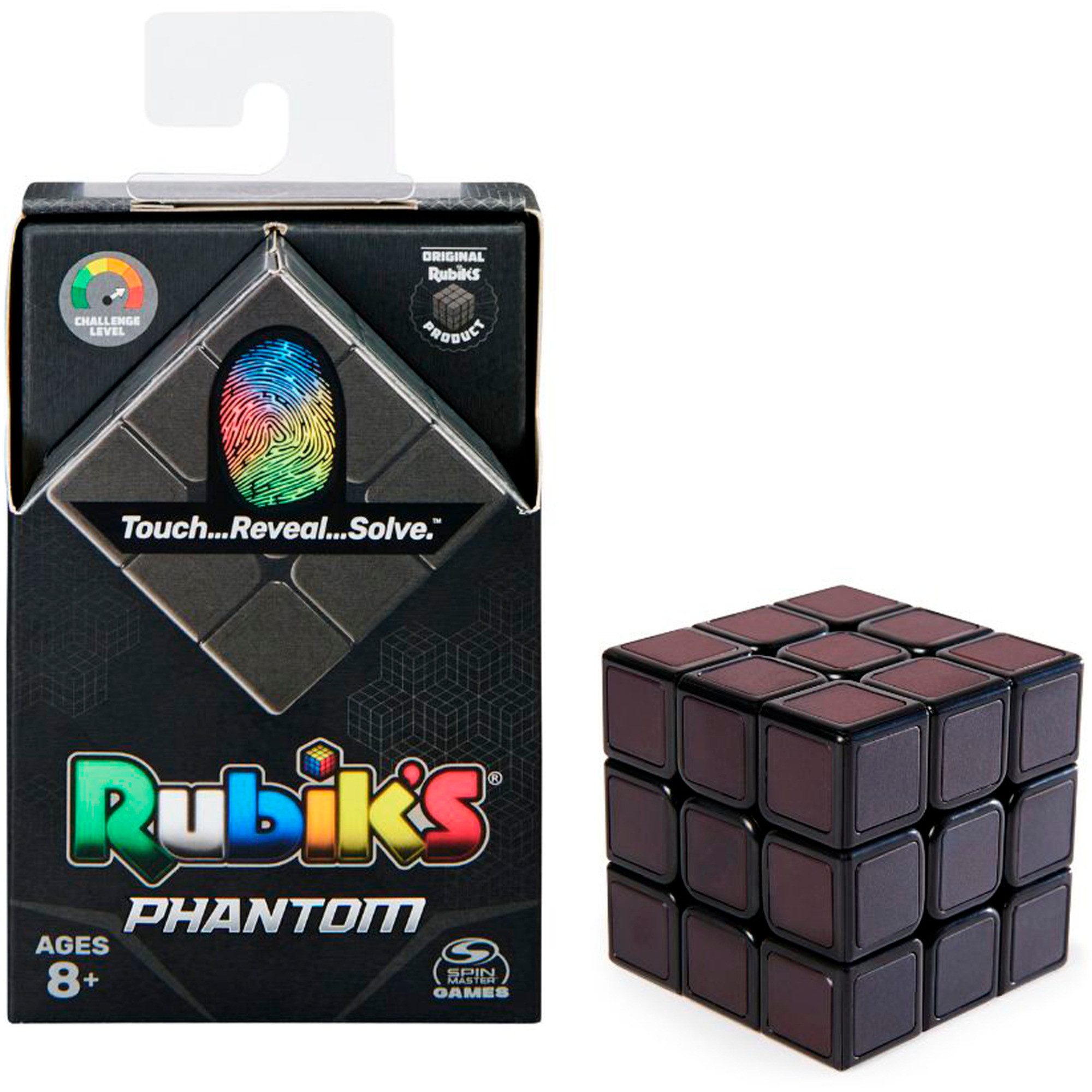Rubik´s Spiel Spin Master Rubik’s Phantom Cube 3x3 Zauberwürfel