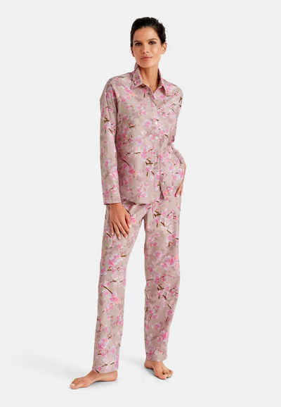 MADELEINE Pyjama »Pyjama mit Blütendruck«