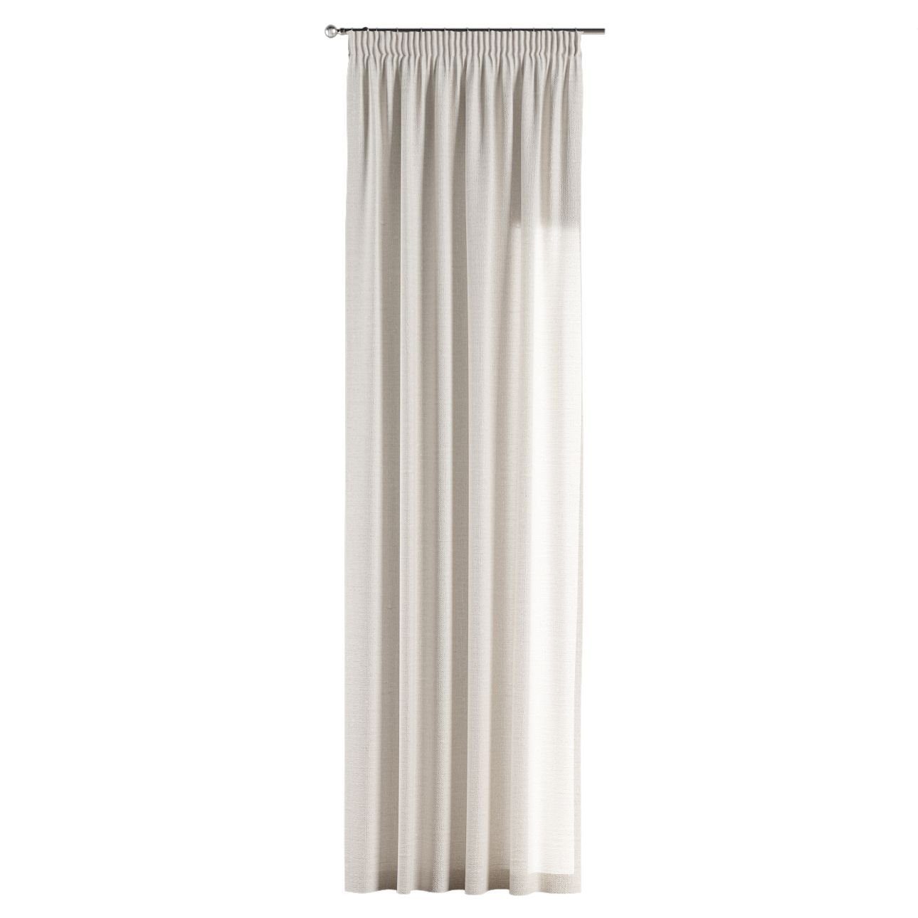 Leinen, Kräuselband x cm, Vorhang elfenbein 100 Dekoria Vorhang mit 130