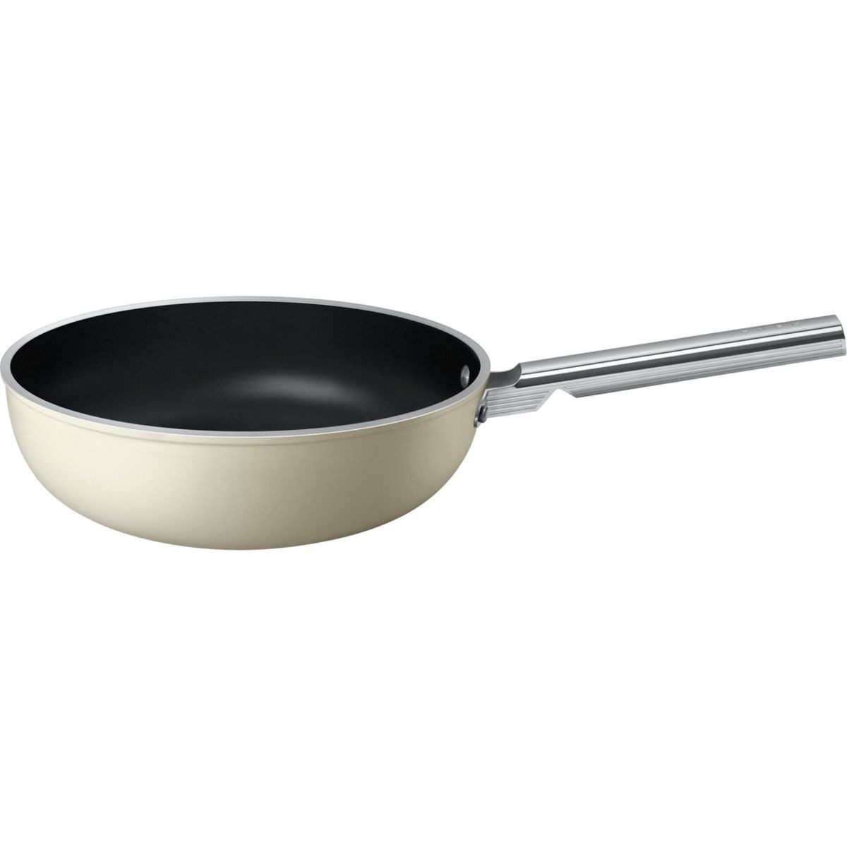 Smeg Kochtopf WOF3002CRM Wok Ø30 cm, Creme