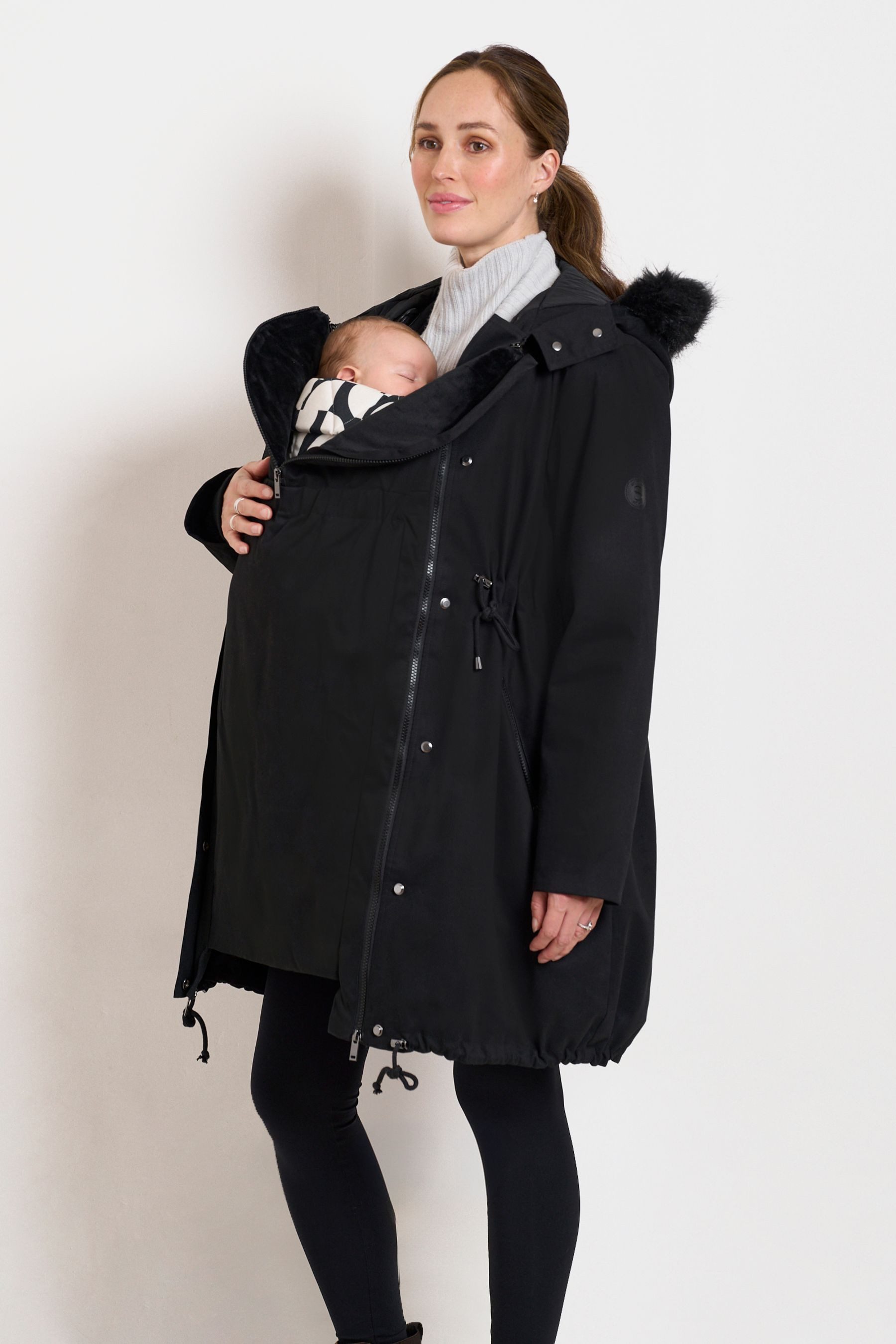 Seraphine Daunenmantel Seraphine Daunenparka Schwangerschaft/Babytragen (1-tlg)