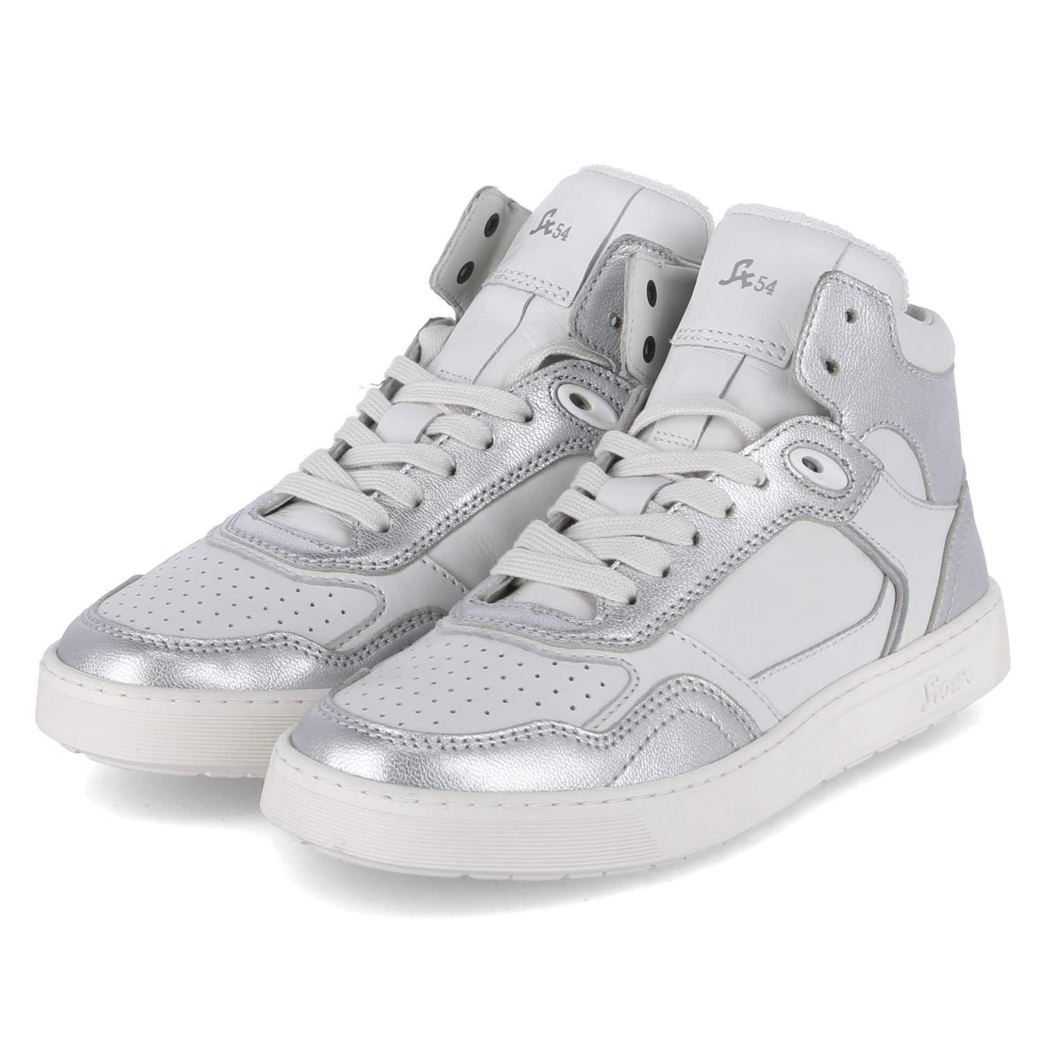 SIOUX Maite x Sioux-Sneaker, Farbauswahl: Weiß/Silber Sneaker