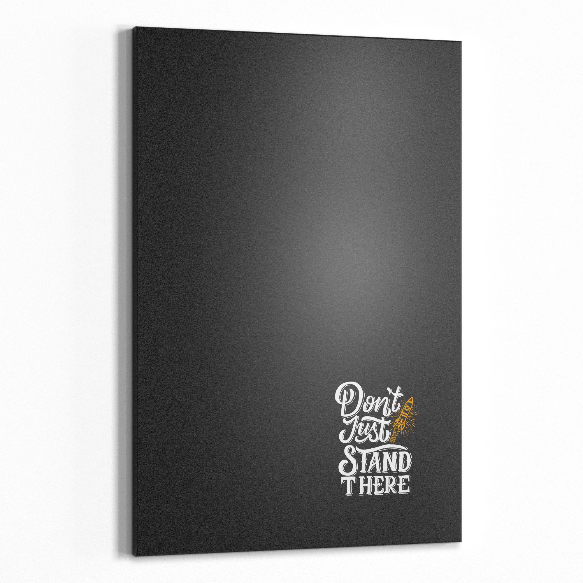 DEQORI Wandtafel 'Träume heben ab', (1-tlg), Metall Kreidetafel bedruckt Schreibtafel modern Schiefertafel Tafel