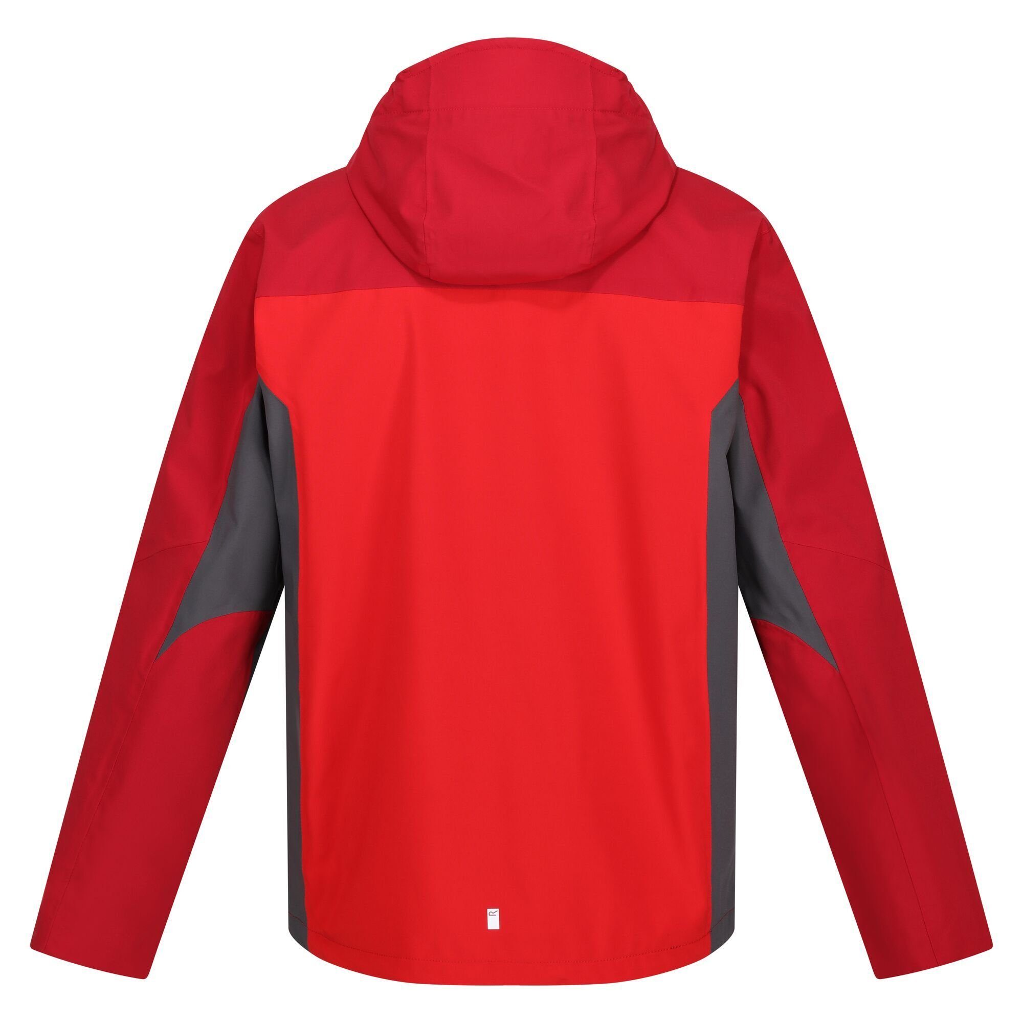 Birchdale mit Herren, Outdoorjacke ChinRed/DkRd für Regatta wasserdicht, Kapuze