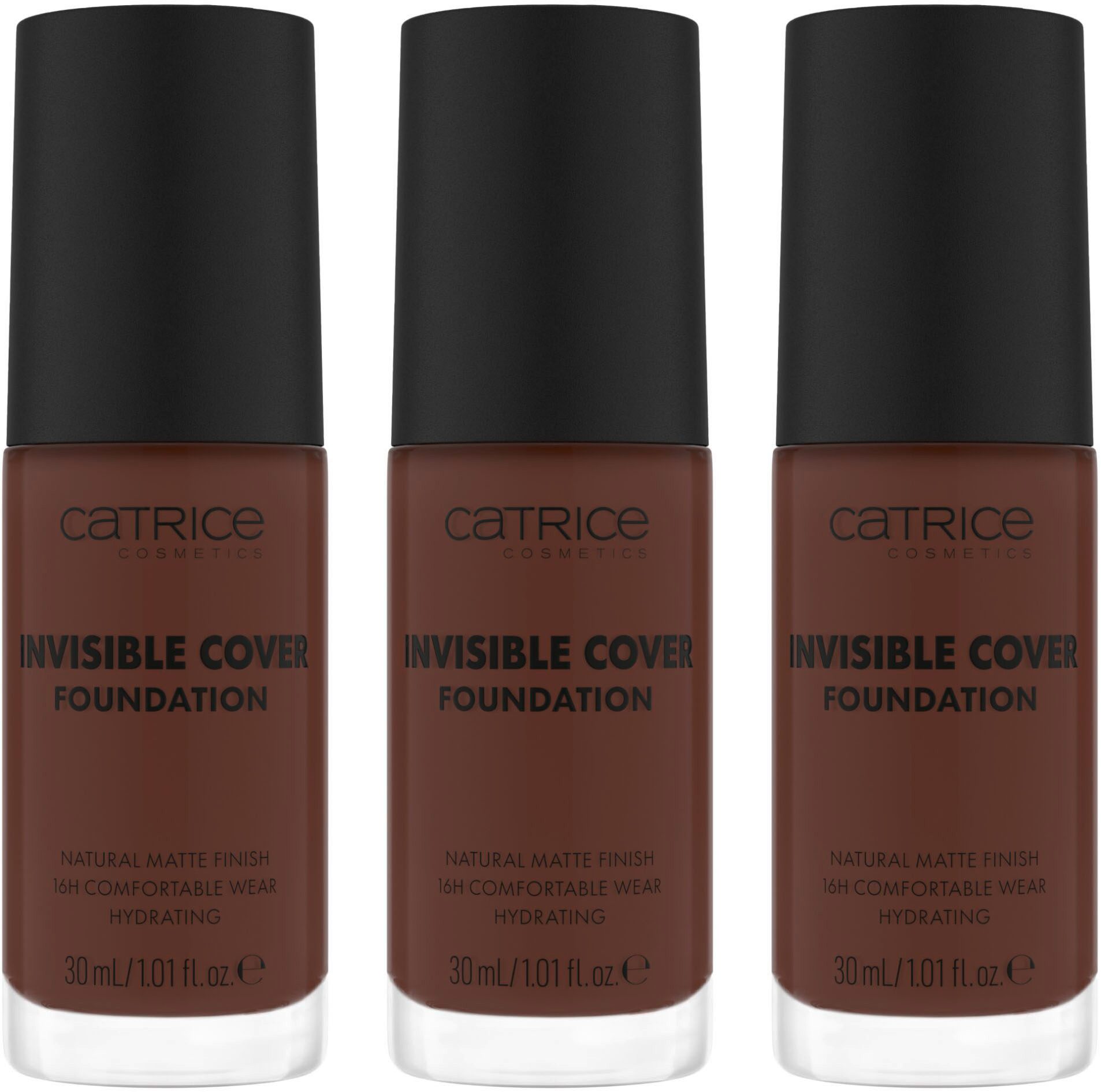 Catrice Основа Invisible Cover Основа, 3-tlg., mit langanhaltendem Finish