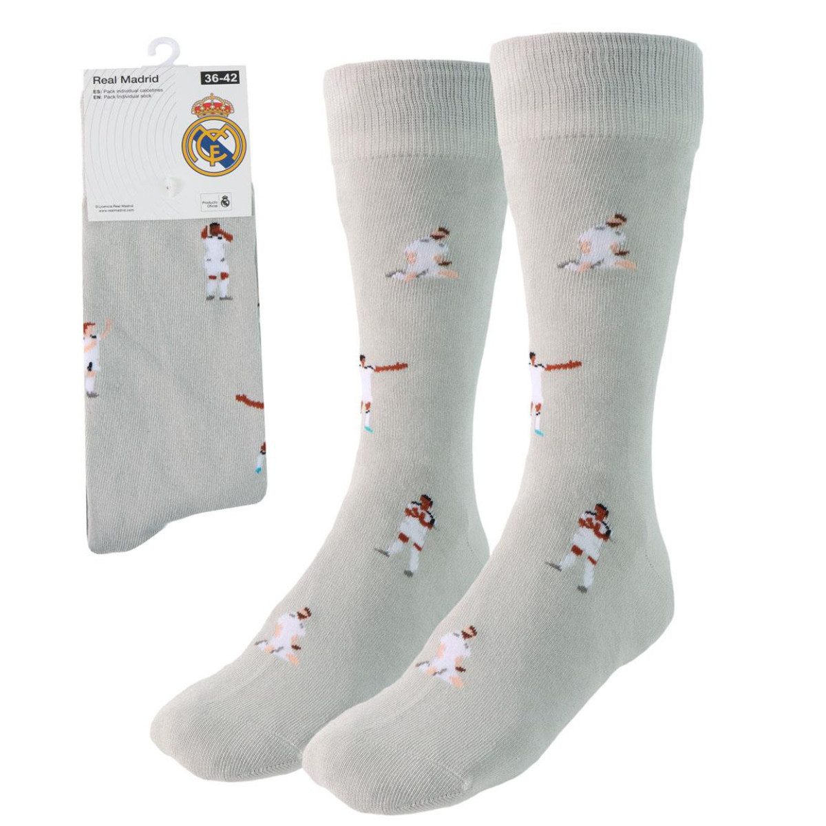 Real Madrid Sportsocken 1 Paar Herren Sockenpack Freizeitsocken Baumwollsocken