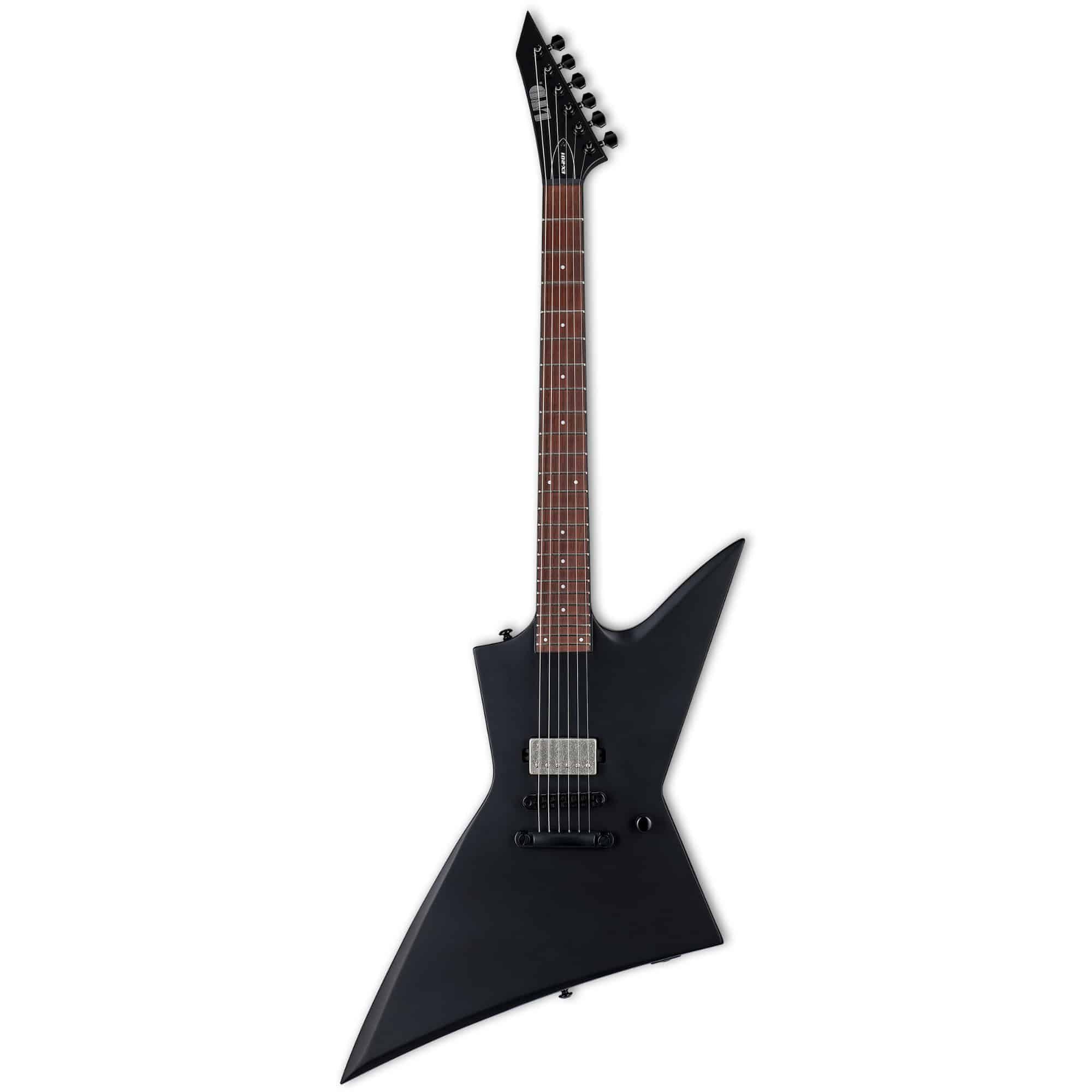 Ltd E-Gitarre ESP LTD EX-201 BLKS Black Satin