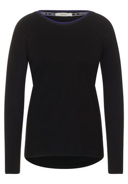 Cecil Langarmshirt mit Raglan Ärmeln