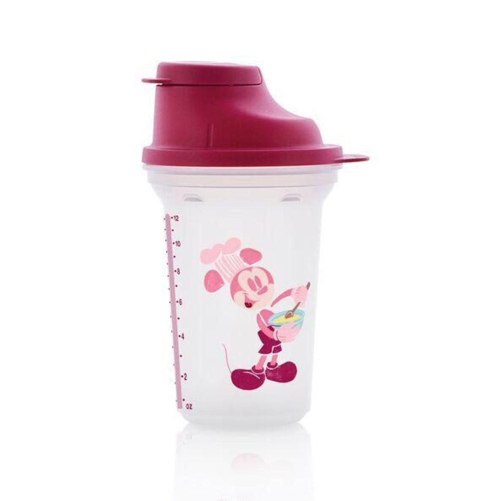 TUPPERWARE Messbecher Tupperware Shake-It Shaker 350ml Minnie Mouse