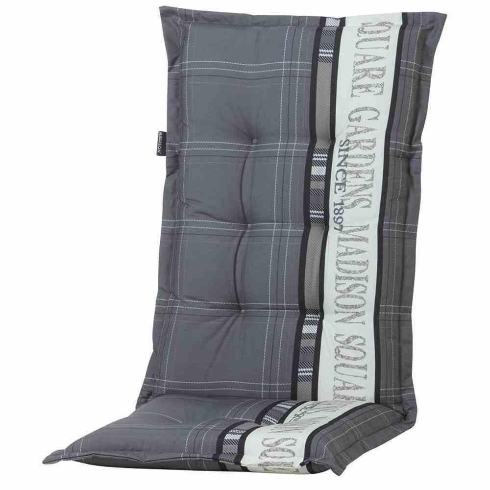 GAUTZSCH Sitzauflage in grau - 123x8x50 (BxHxT)