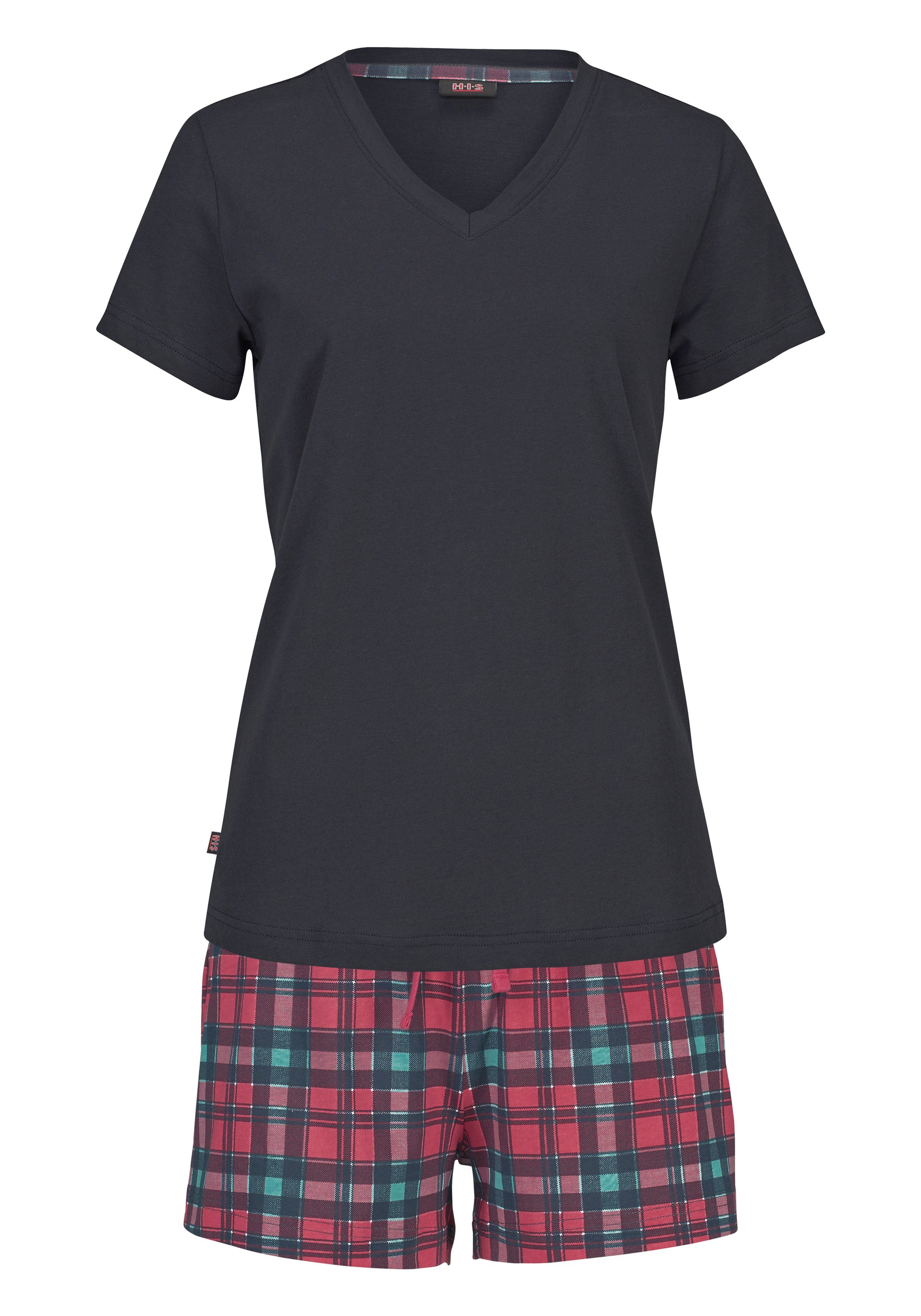 H.I.S Shorty (2 tlg) mit karierter Shorts. € 22,99