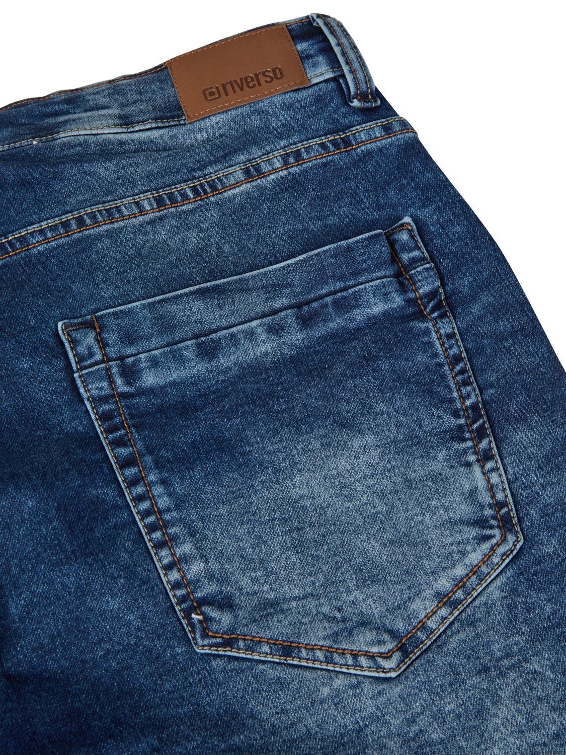 riverso Jeansshorts Herren Shorts RIVPaul Regular Fit Bermudashorts mit Stretch – Bild 4 von 4