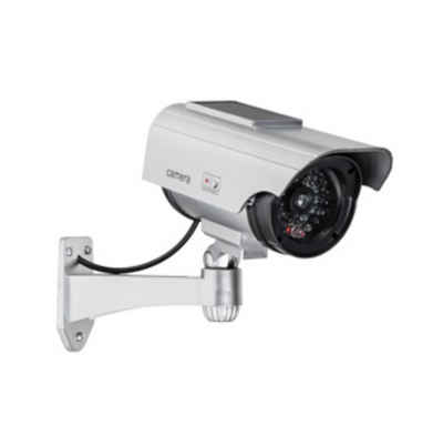 HI Solar-Sicherheitskamera mit LED Kamera-Attrappe Überwachungskamera Attrappe (1-tlg)