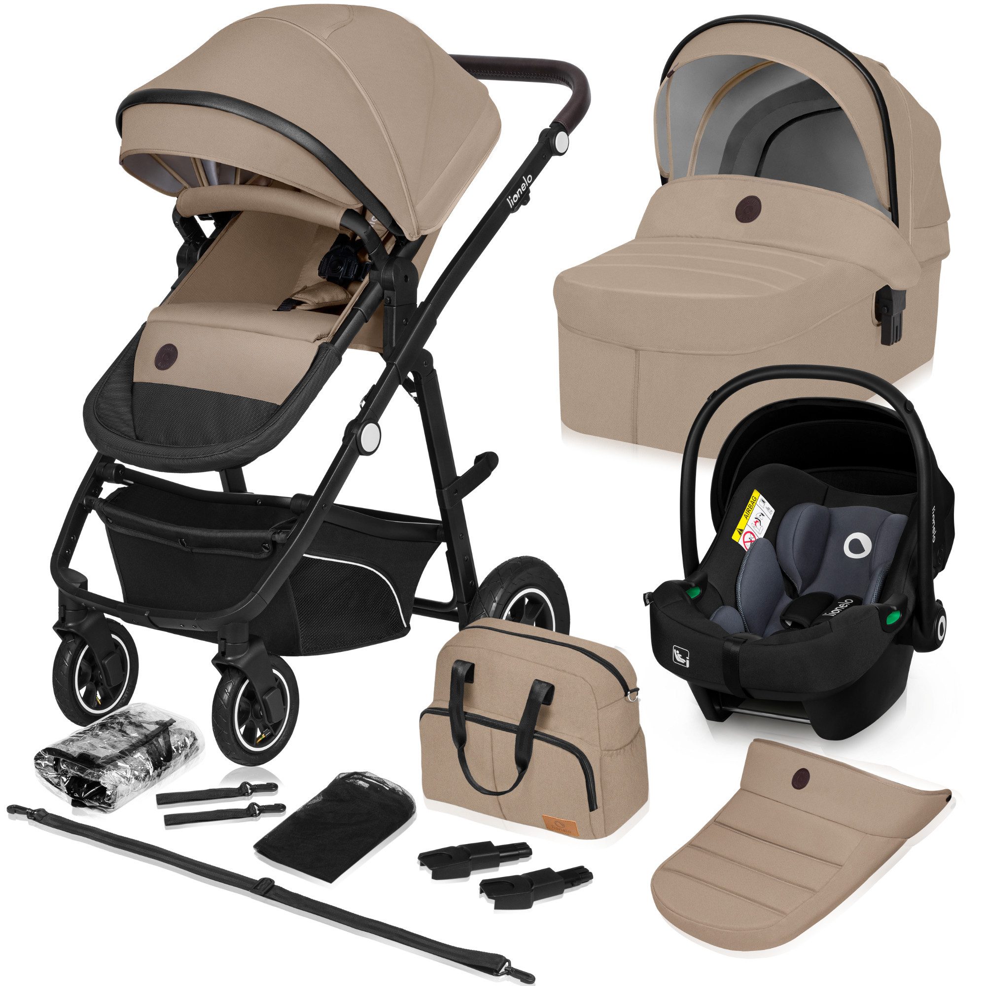 Kombi-Kinderwagen BIANKA 3 IN 1