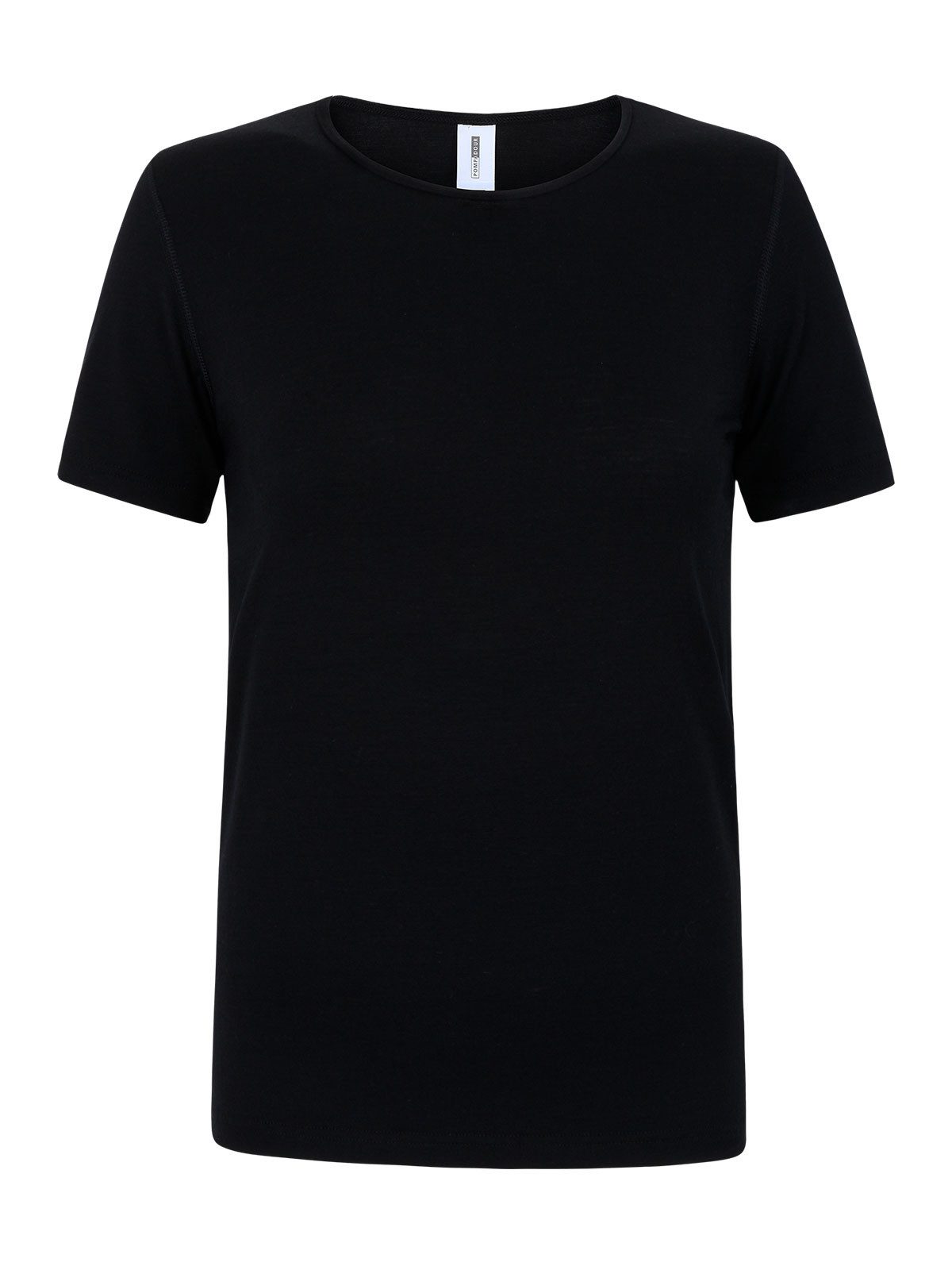 Pompadour Unterhemd Shirt 1/4 Arm Merino Wolle (Stück, 1-St) -