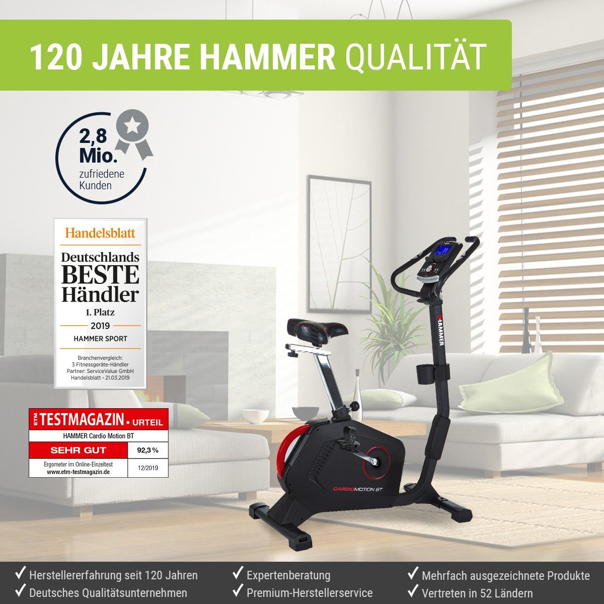 Ergometer BT Cardio Motion Hammer