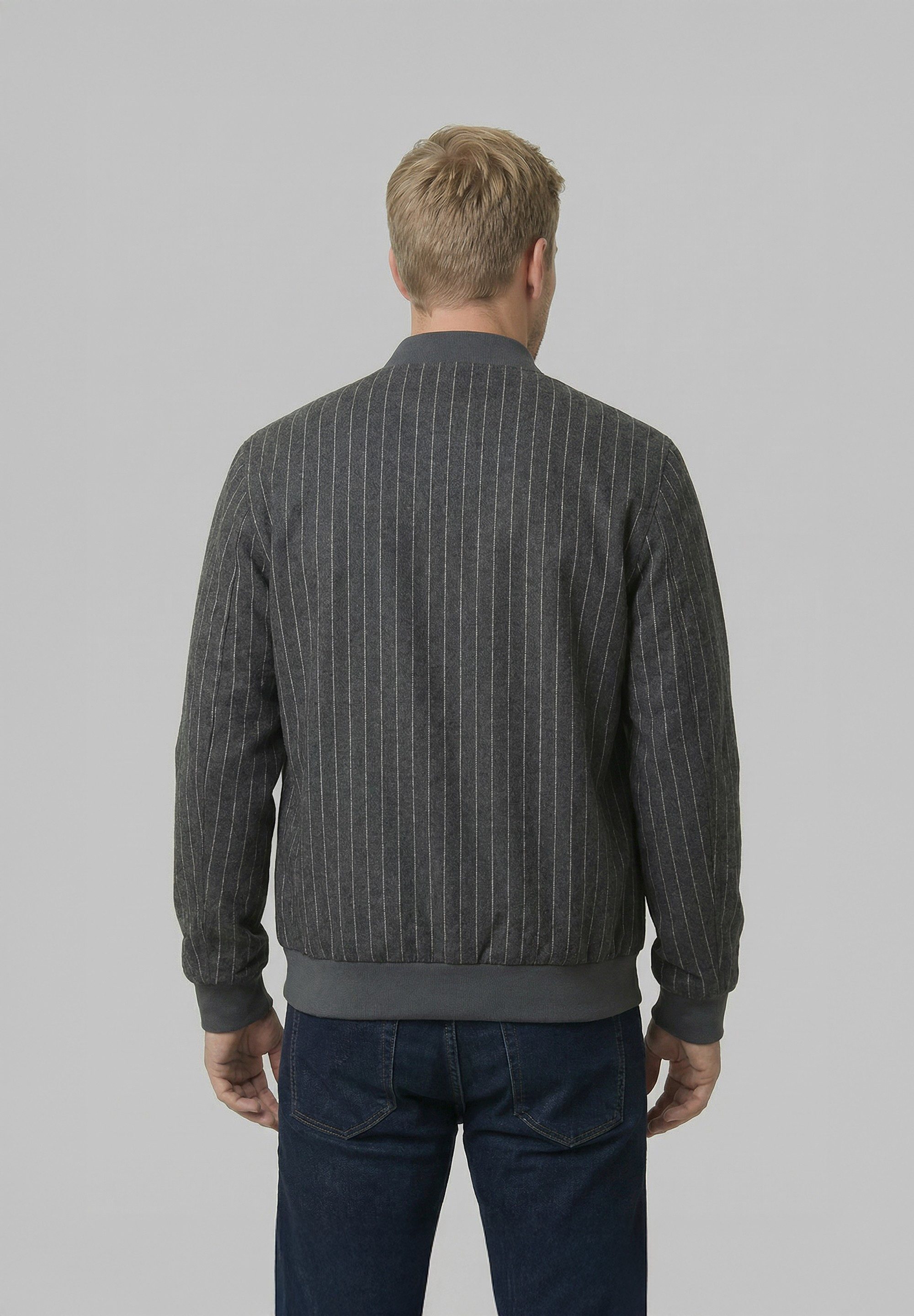 Derbe Anorak Blousby pinstripe Nadelstreifen Blouson im Casual-Look