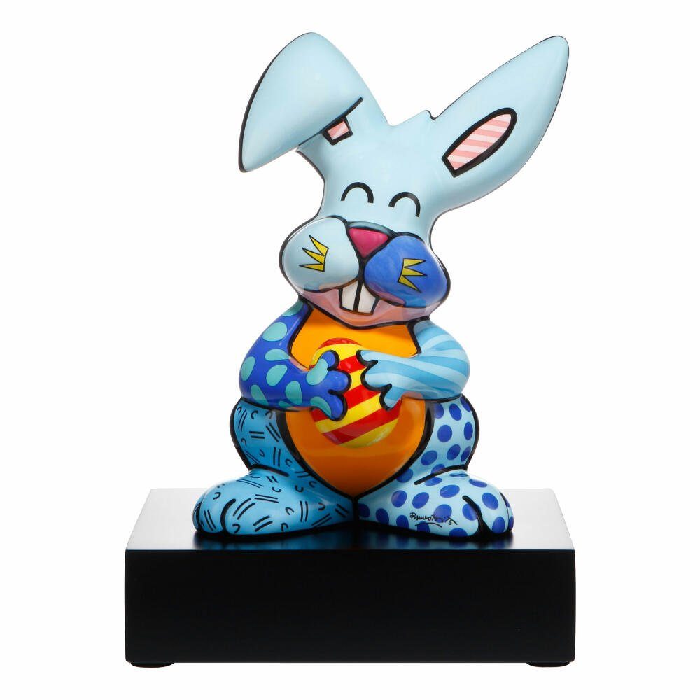 Goebel Dekofigur Romero Britto - Blue Rabbit, Ein ideales Geschenk