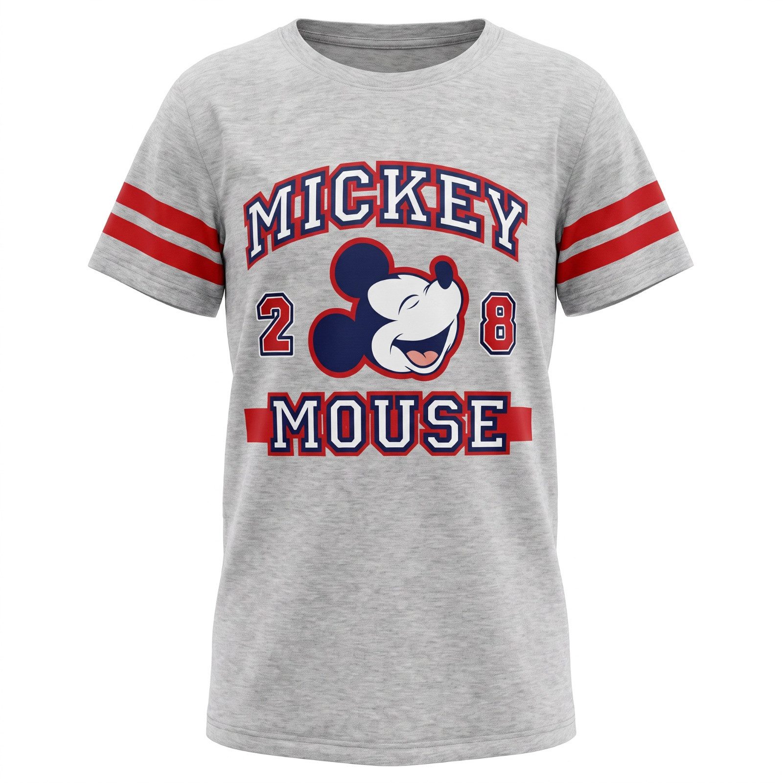Disney Schlafanzug Disney Mickey Maus Damen kurzarm Schlafshirt Nachthemd XS-M Gr. Xs bis M