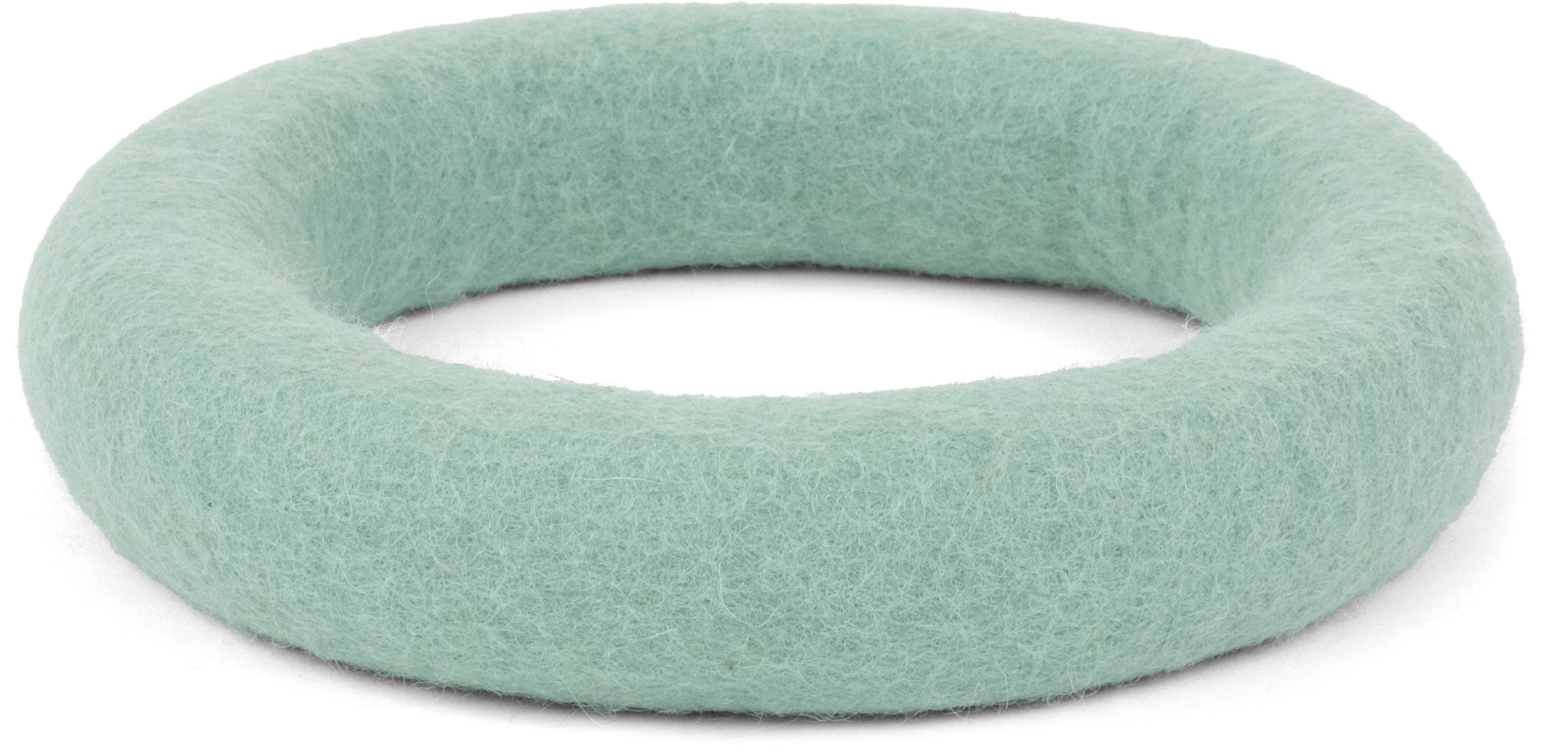 myfelt Tier-Intelligenzspielzeug Filz Hundespielzeug - Ring, reine Schurwolle, Durchmesser: 20 cm, perfekt für Zerrspiele