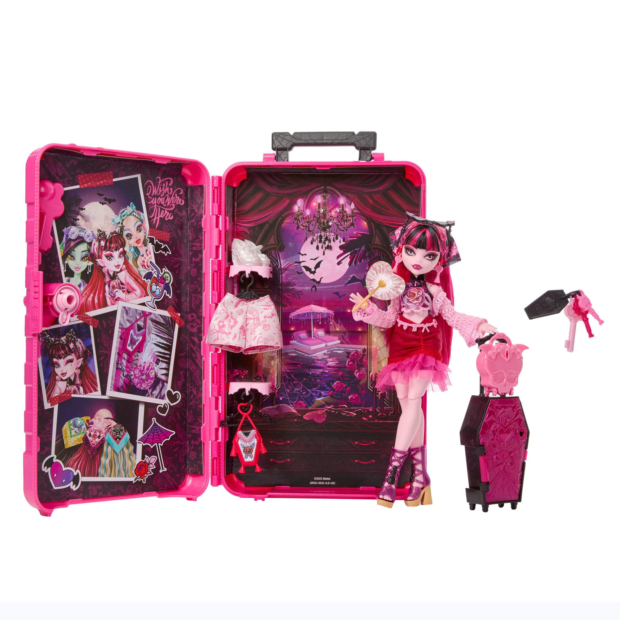 MonsterHigh™ Anziehpuppe Monster High Verborgene Schätze Oase Draculaura – Bild 4 von 5