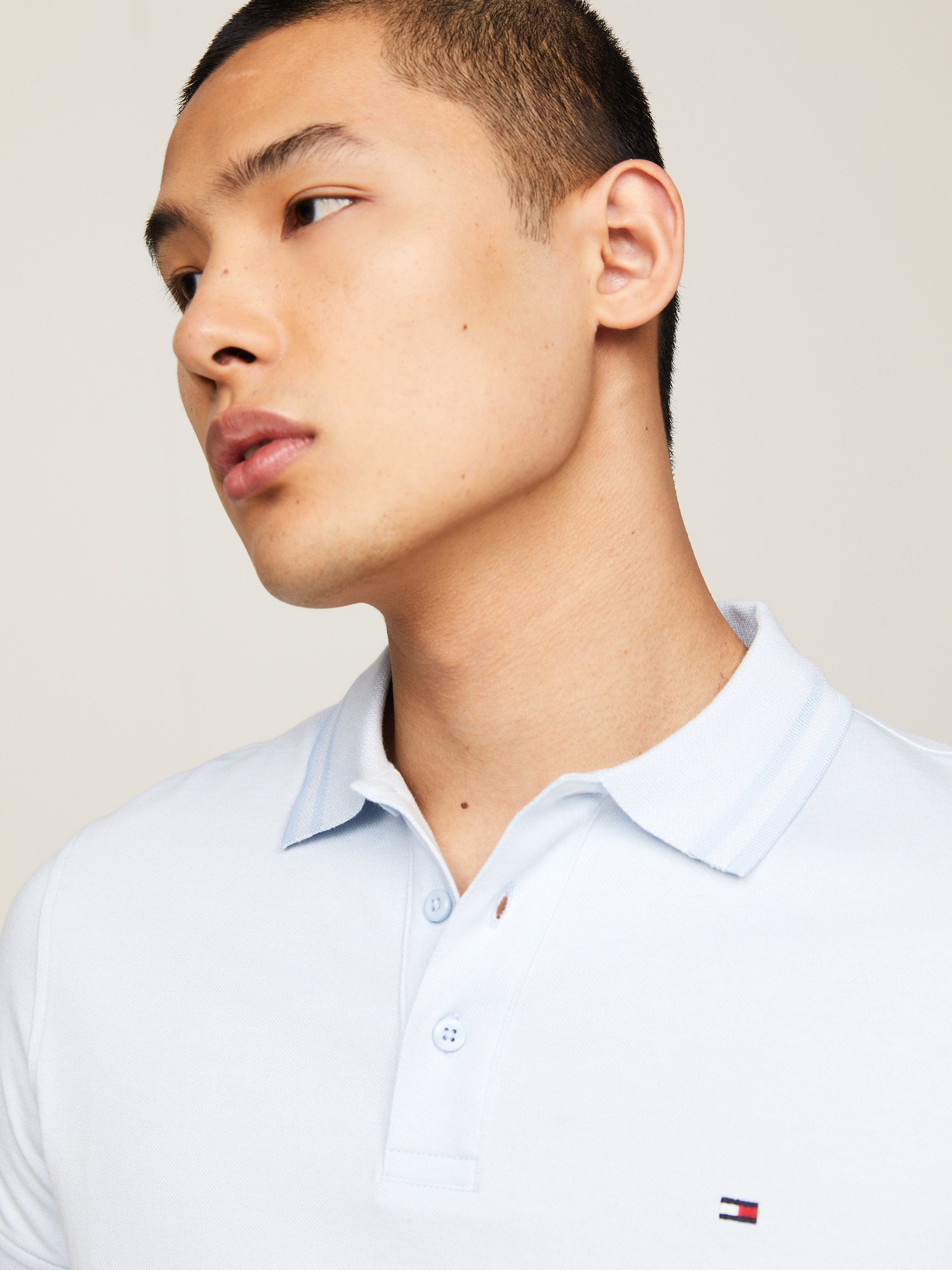 Tommy Hilfiger Poloshirt PRETWIST MOULINE SLIM günstig online kaufen