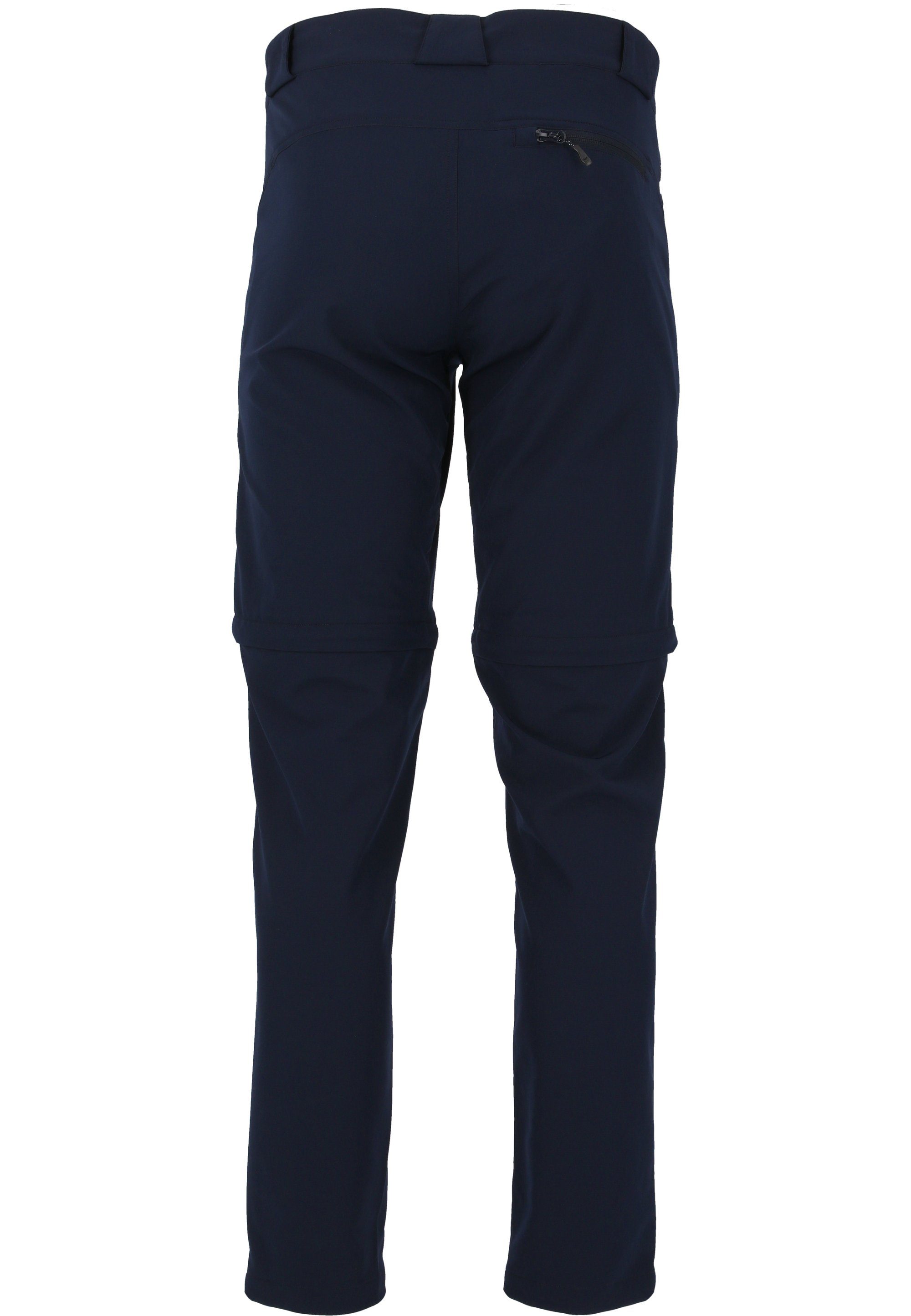 WHISTLER Outdoorhose Verwendung oder Hose Gerdi Shorts als dank dunkelblau Zip-Off-Funktion zur