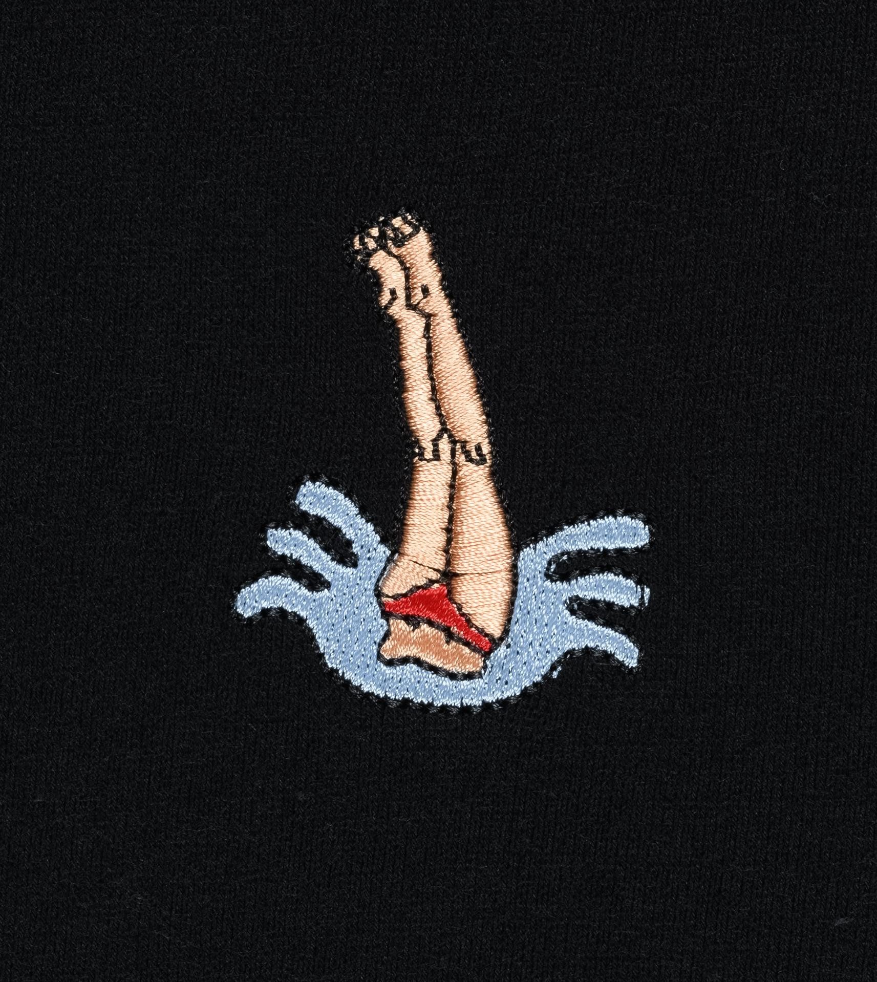 Ragwear T-Shirt Samms A Gots YOUMODO Kurzärmliges Shirt mit Schwimmer-Stickerei
