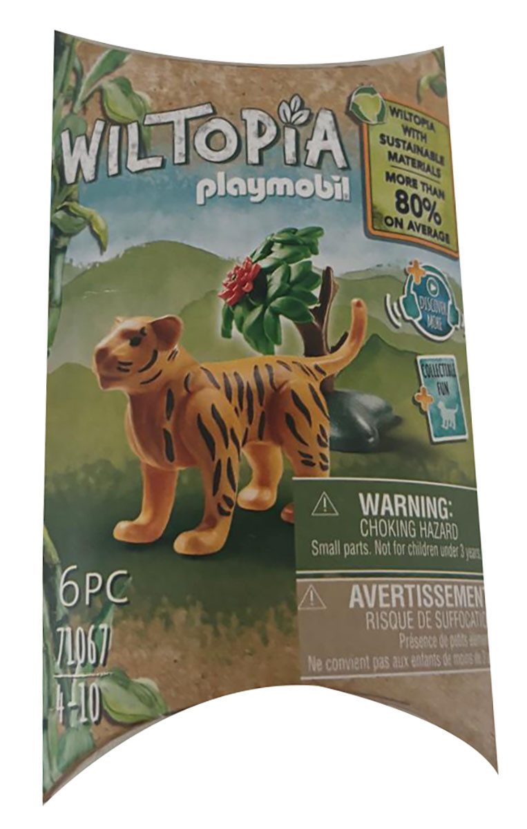 Playmobil® Spielfigur Playmobil Wiltopia Babytiger Spielfigur Tierfigur Sam günstig online kaufen