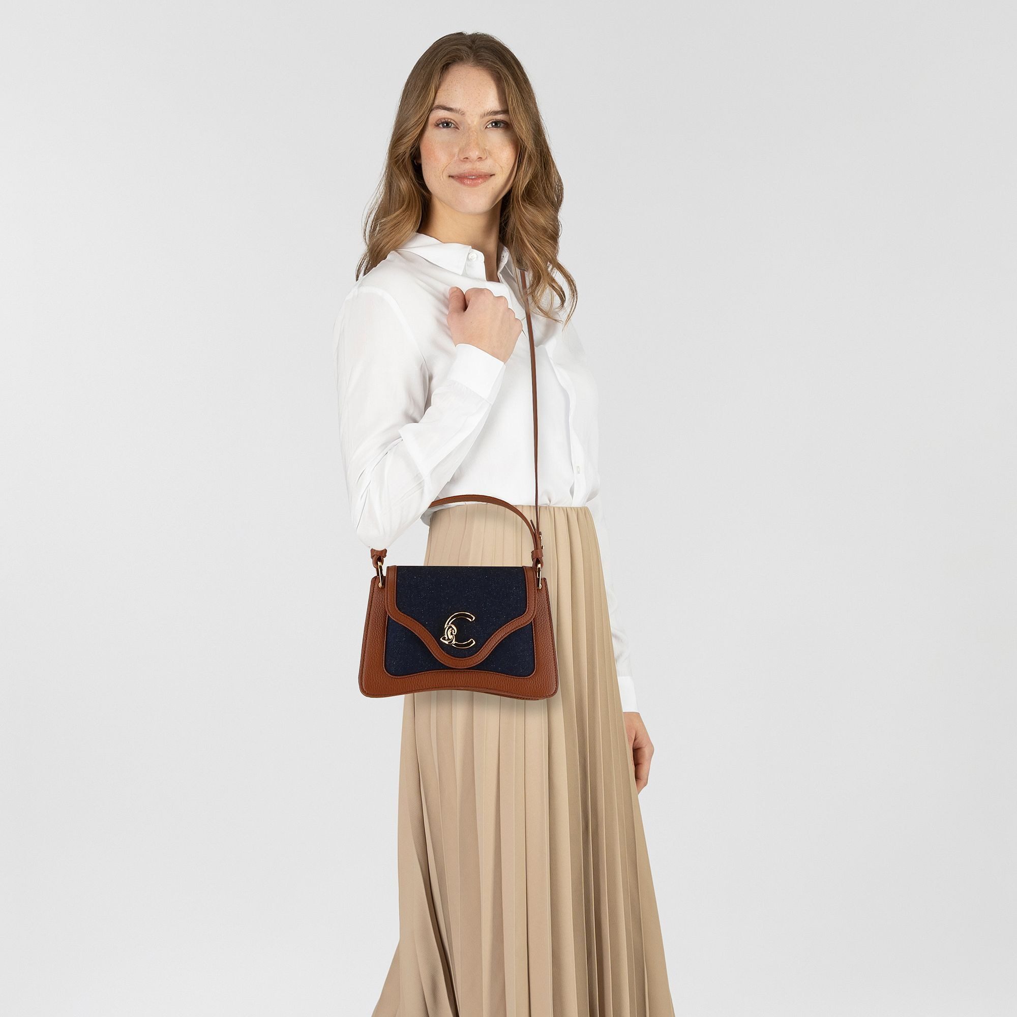 COCCINELLE Henkeltasche C-Me, Leder