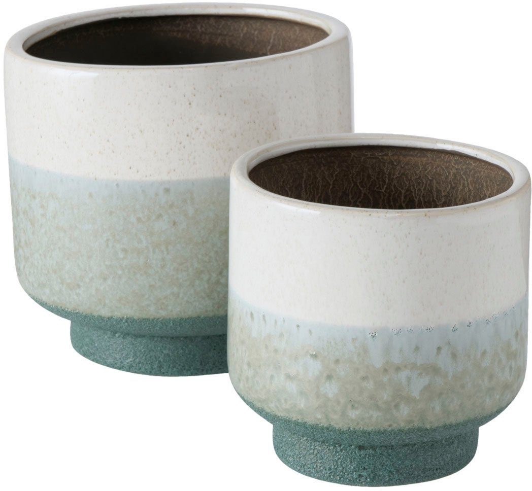 BOLTZE Übertopf Pflanztopf Inma, 2 tlg., Set 2 (2 St)