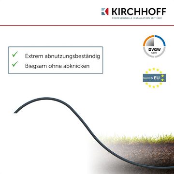 Kirchhoff HDPE-Rohr, Wasserleitung Gartenbewässerung 32 mm x 50 m