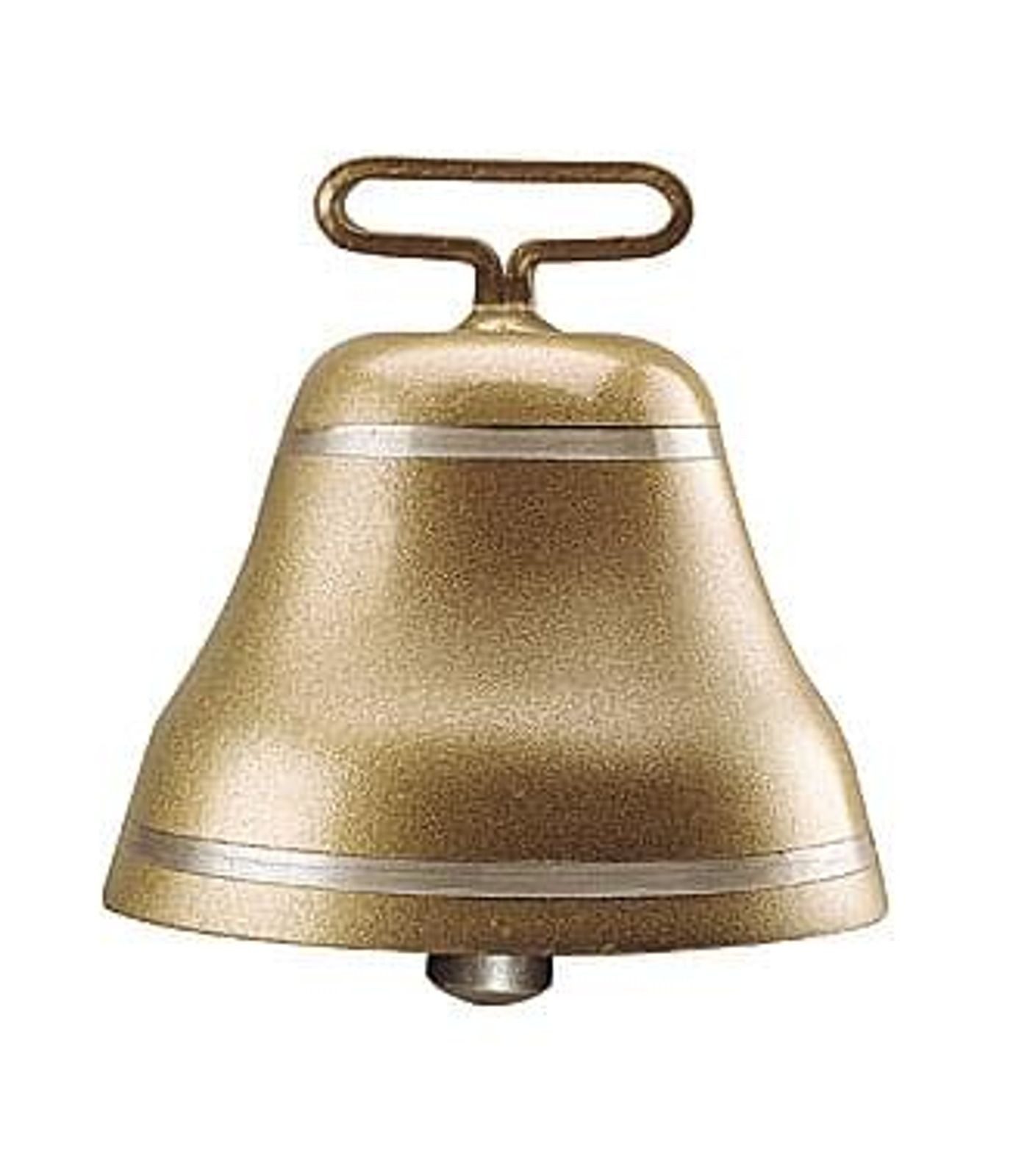 Horizont Glocke KAMER Stahlglocke rund Bronzefarben ø 125 mm Riemenbreite 50 mm