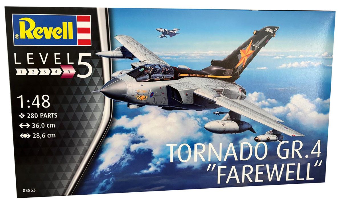 Revell® Modellbausatz Revell Modellbausatz Flugzeug, Tornado GR.4 Farewell, Maßstab 1:48, Maßstab 1:48