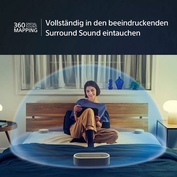 Sony HT-AX7 Stereo Lautsprecher (Bluetooth, tragbares Heimkinosystem, 360° Kinosound, bis zu 30 Stunden Akku)