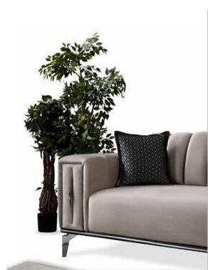 JVmoebel 3-Sitzer Bequemes Sofa Gepolstertes Luxussofa Moderner Stil Farbe Beige, 1 Teile, Made in Europa