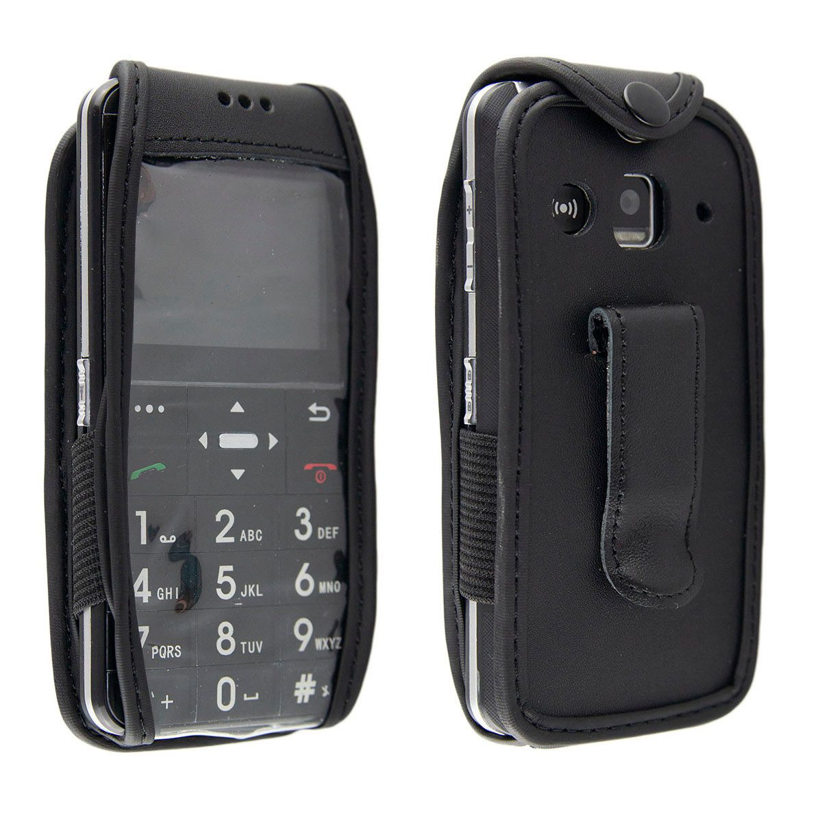 Handytasche caseroxx Handytasche mit Gürtelclip für Easyfone Prime-A7, schwarz