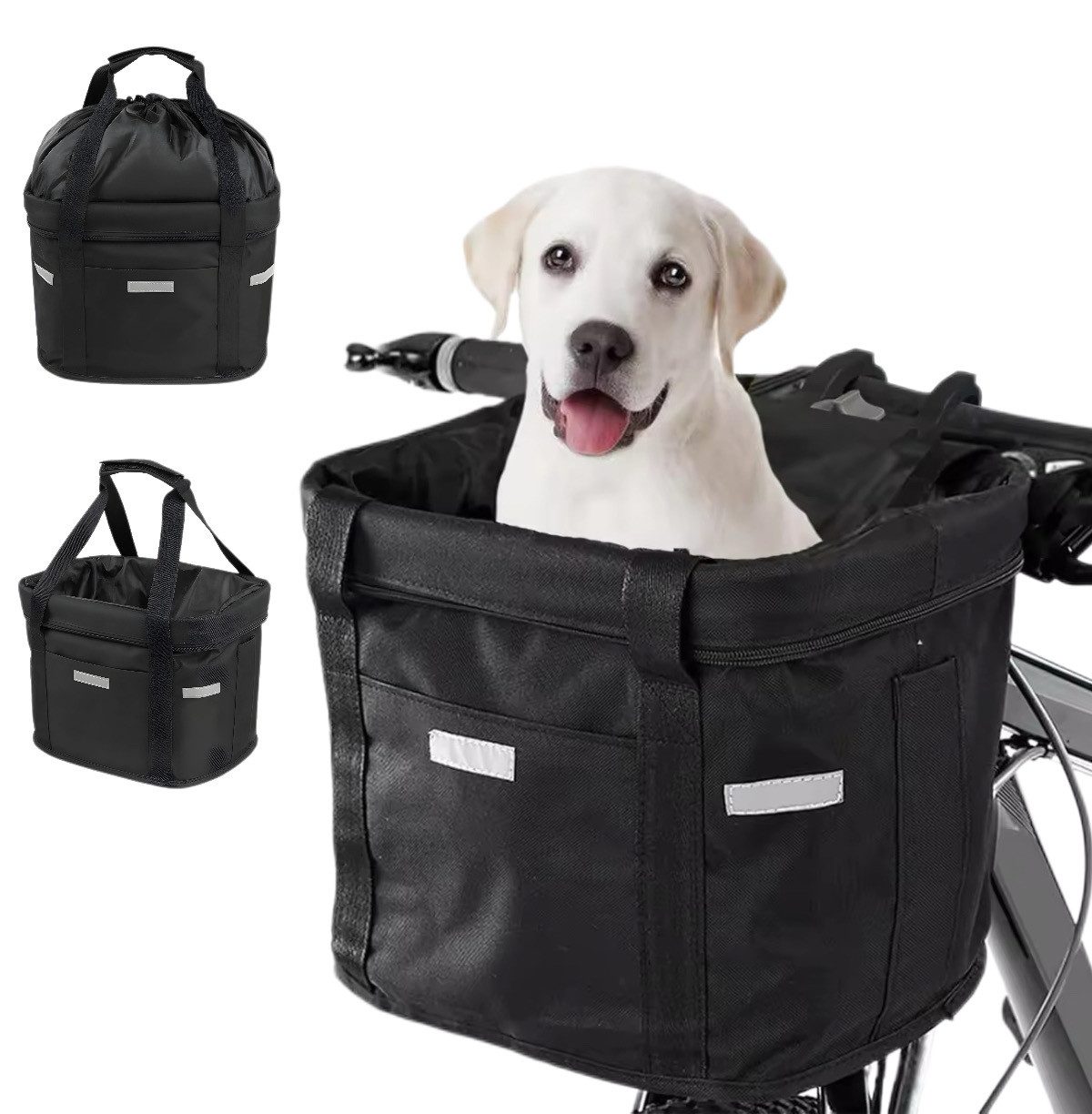 REDOM Fahrradkorb Transportkorb Abnehmbarer Lenkerkorb Wetterfest Einkaufsk günstig online kaufen