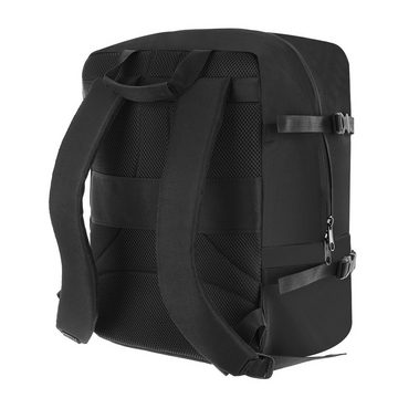 Granori Rucksack 40x30x20 cm Superior – Leichter Flugzeug Handgepäck Backpack 24 L, mit atmungsaktivem Rückenteil, Laptopfach und Kompressionsfunktion